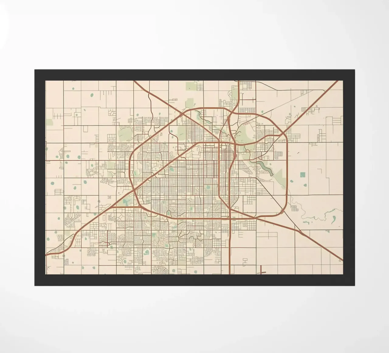 Lubbock TX deurmat van Jacob W MICKELSON