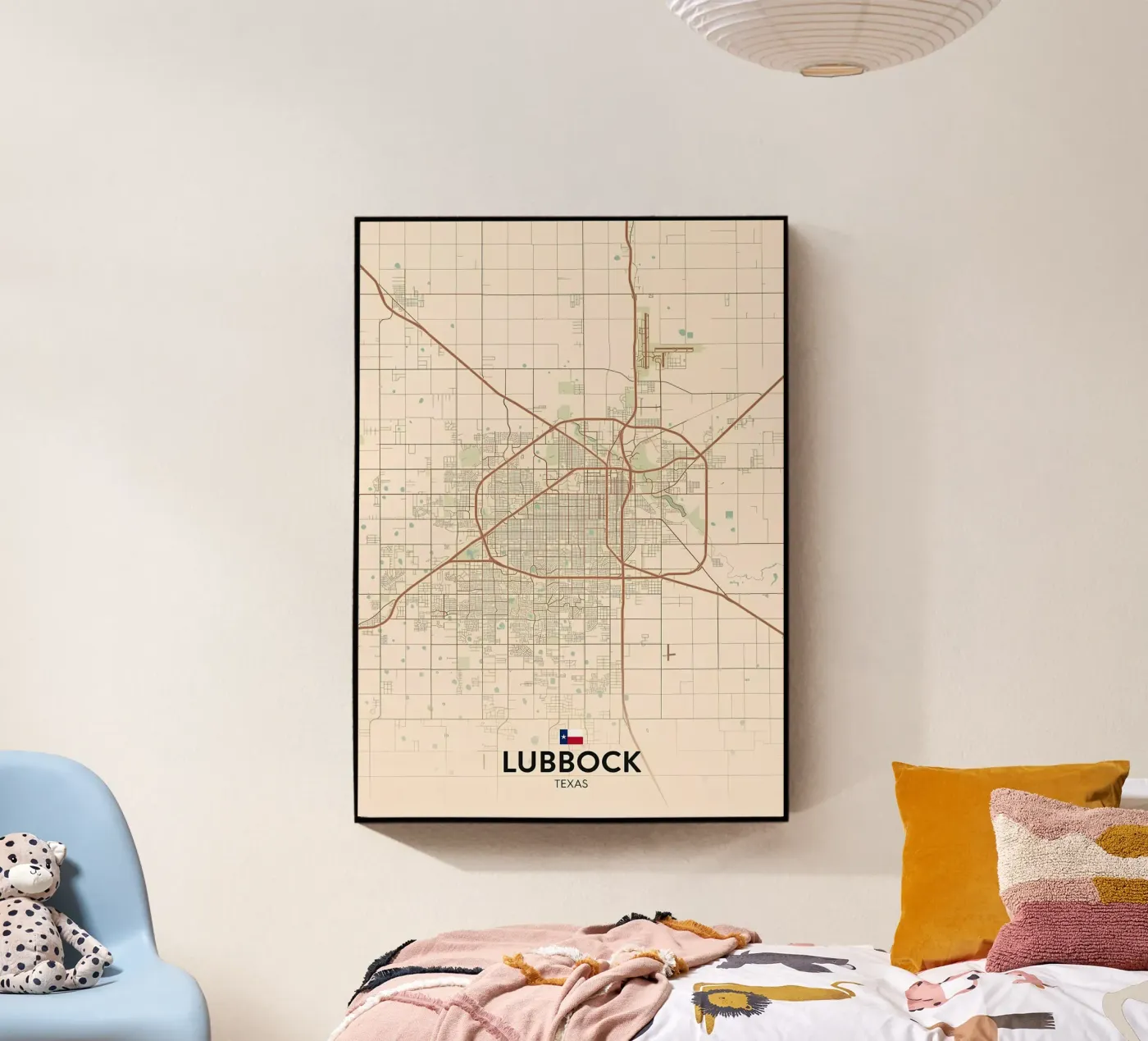 Lubbock TX acryl van Jacob W MICKELSON