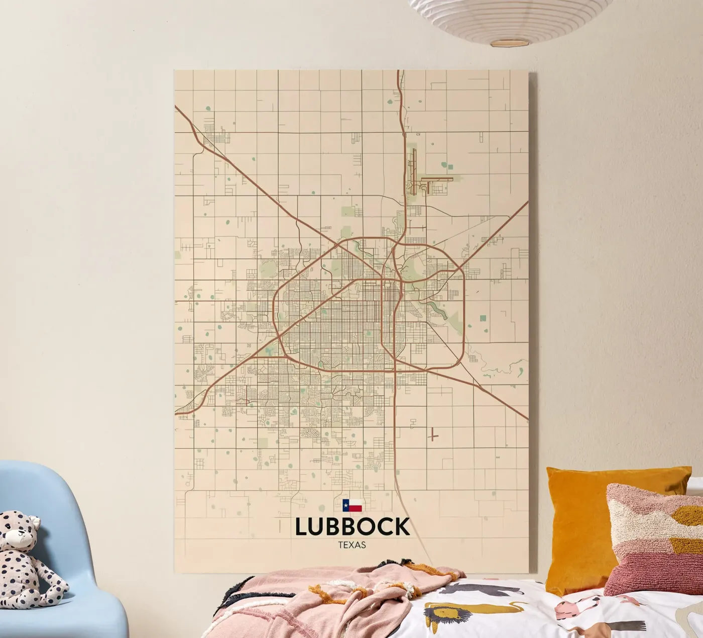 Lubbock TX acryl van Jacob W MICKELSON