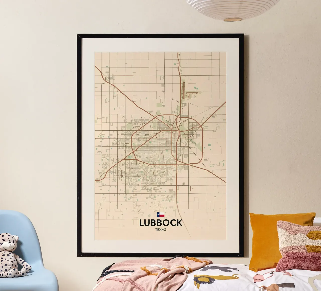 Lubbock TX carta hahnemühle da Jacob W MICKELSON