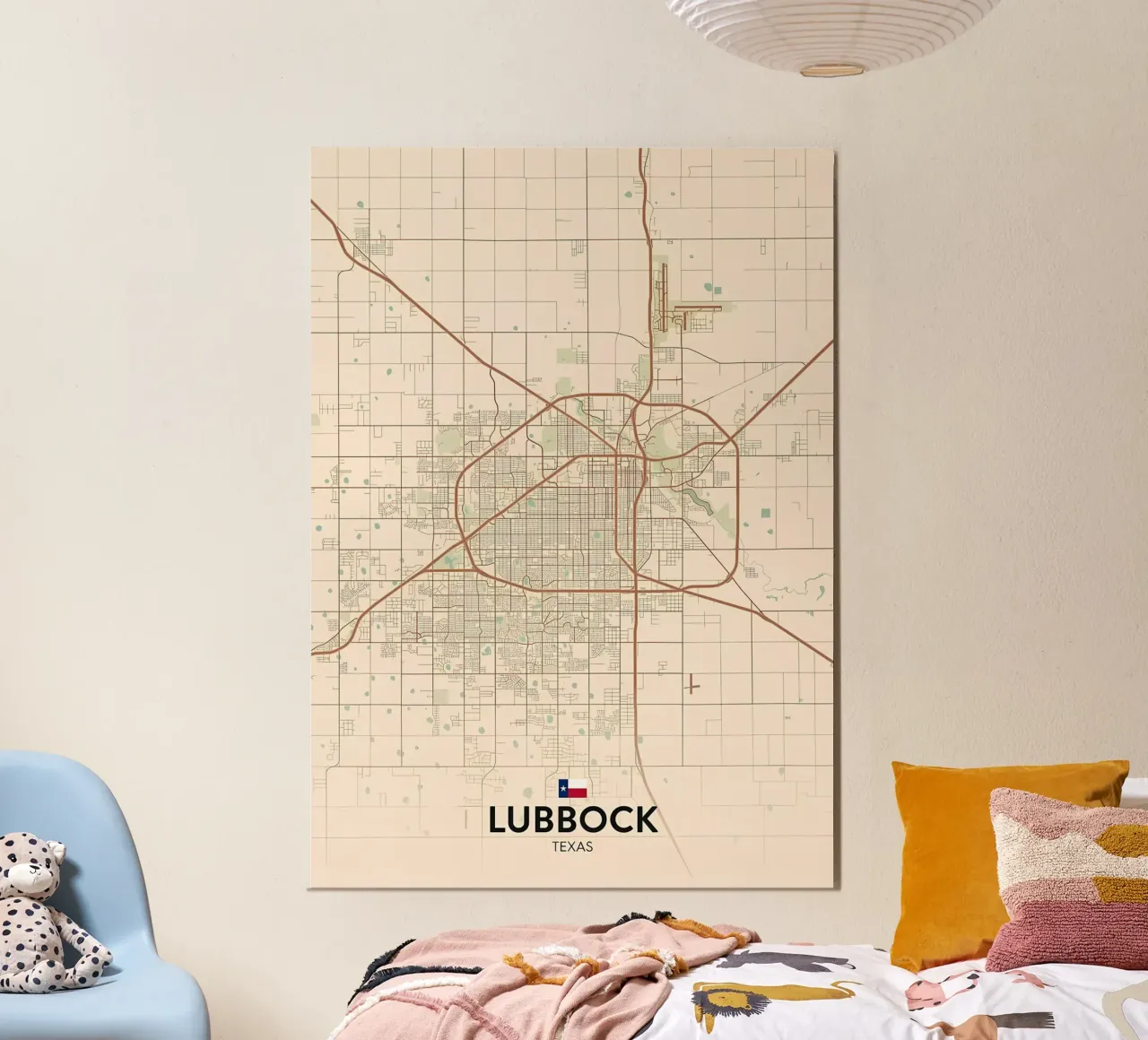 Lubbock TX carta hahnemühle da Jacob W MICKELSON