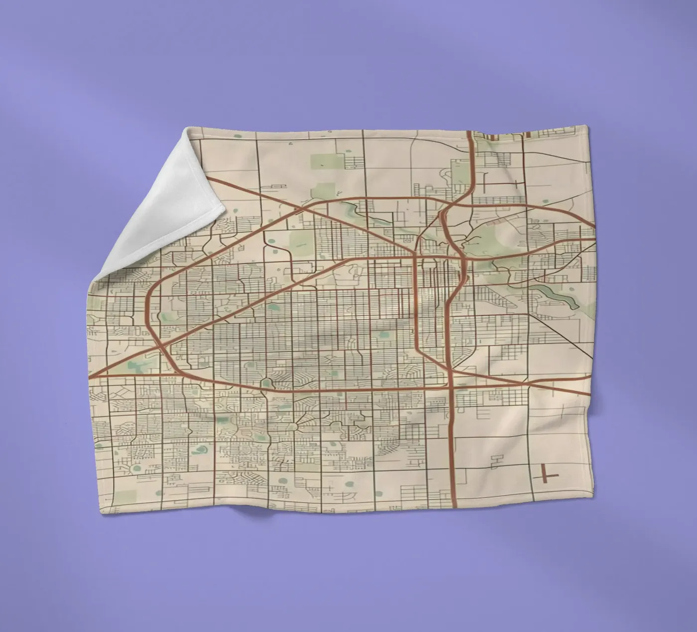 Lubbock TX fleecedeken van Jacob W MICKELSON