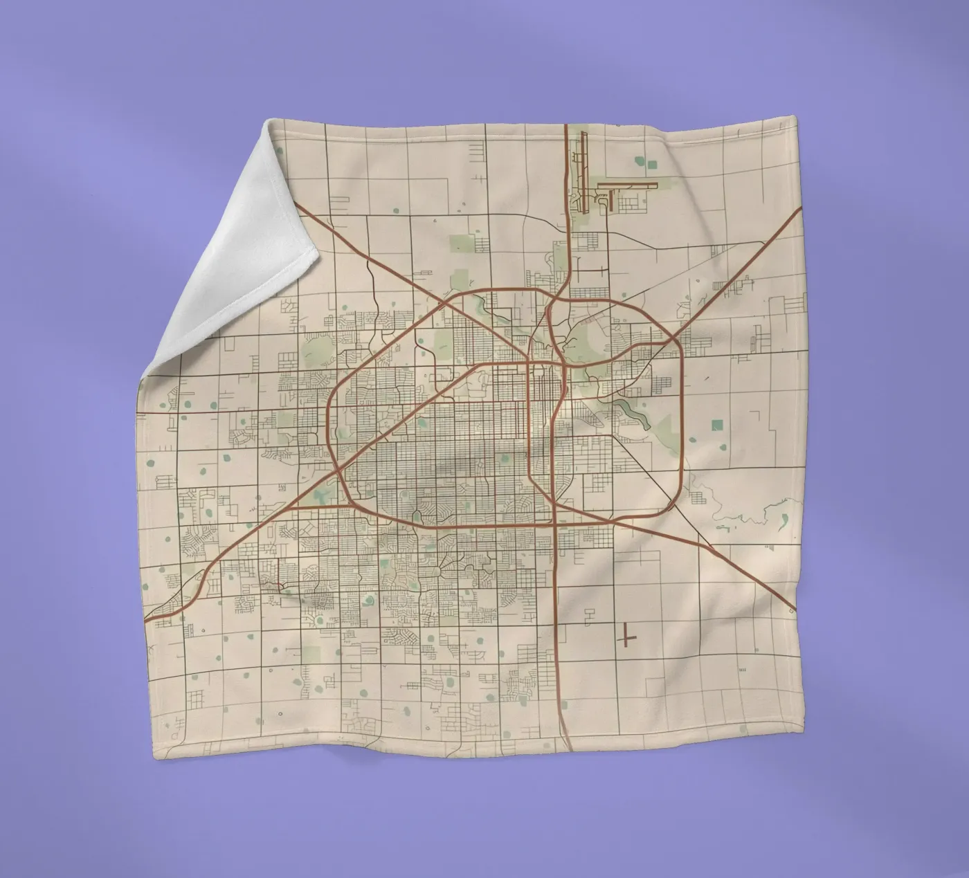 Lubbock TX fleecedeken van Jacob W MICKELSON