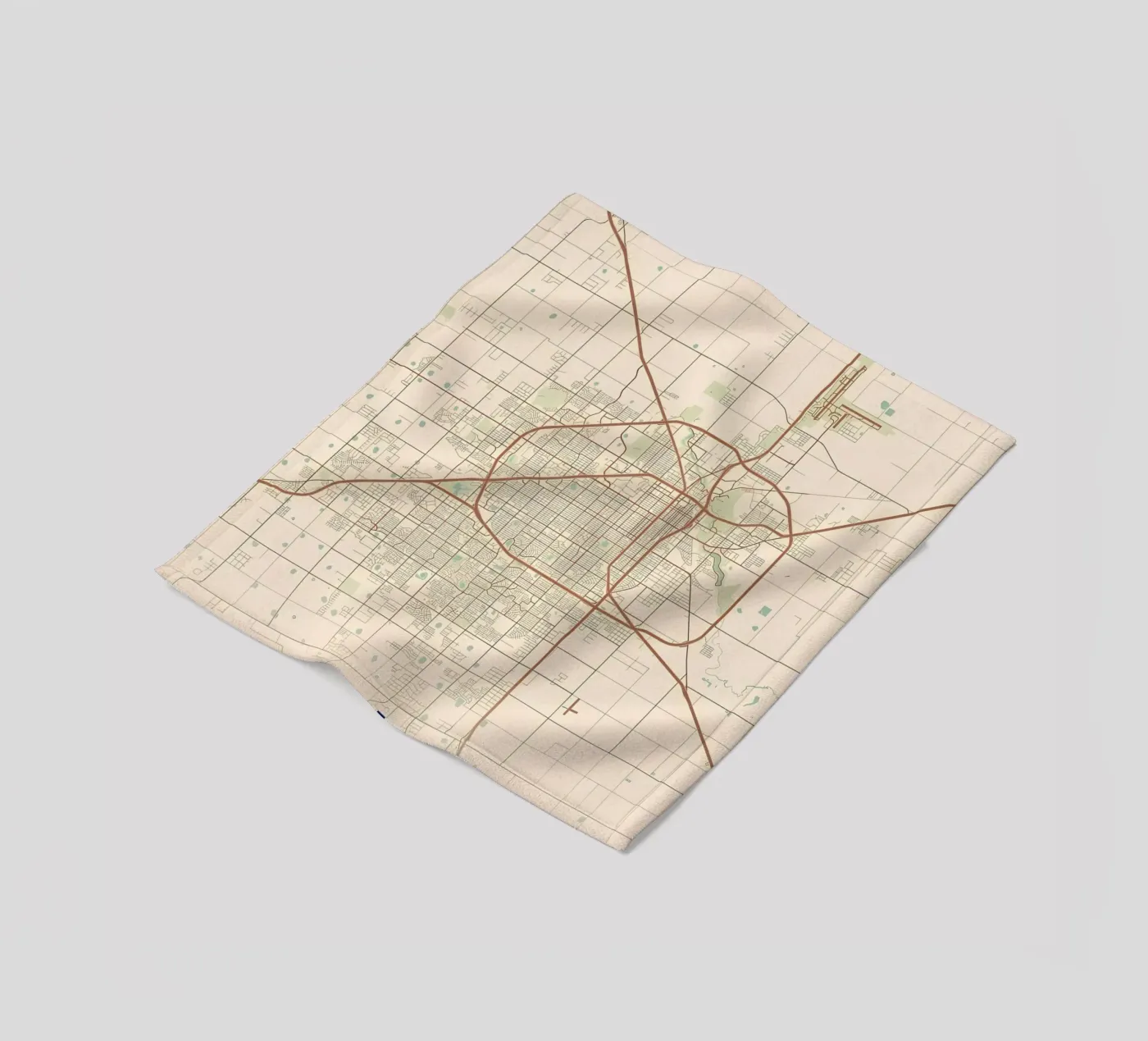 Lubbock TX fleecedeken van Jacob W MICKELSON