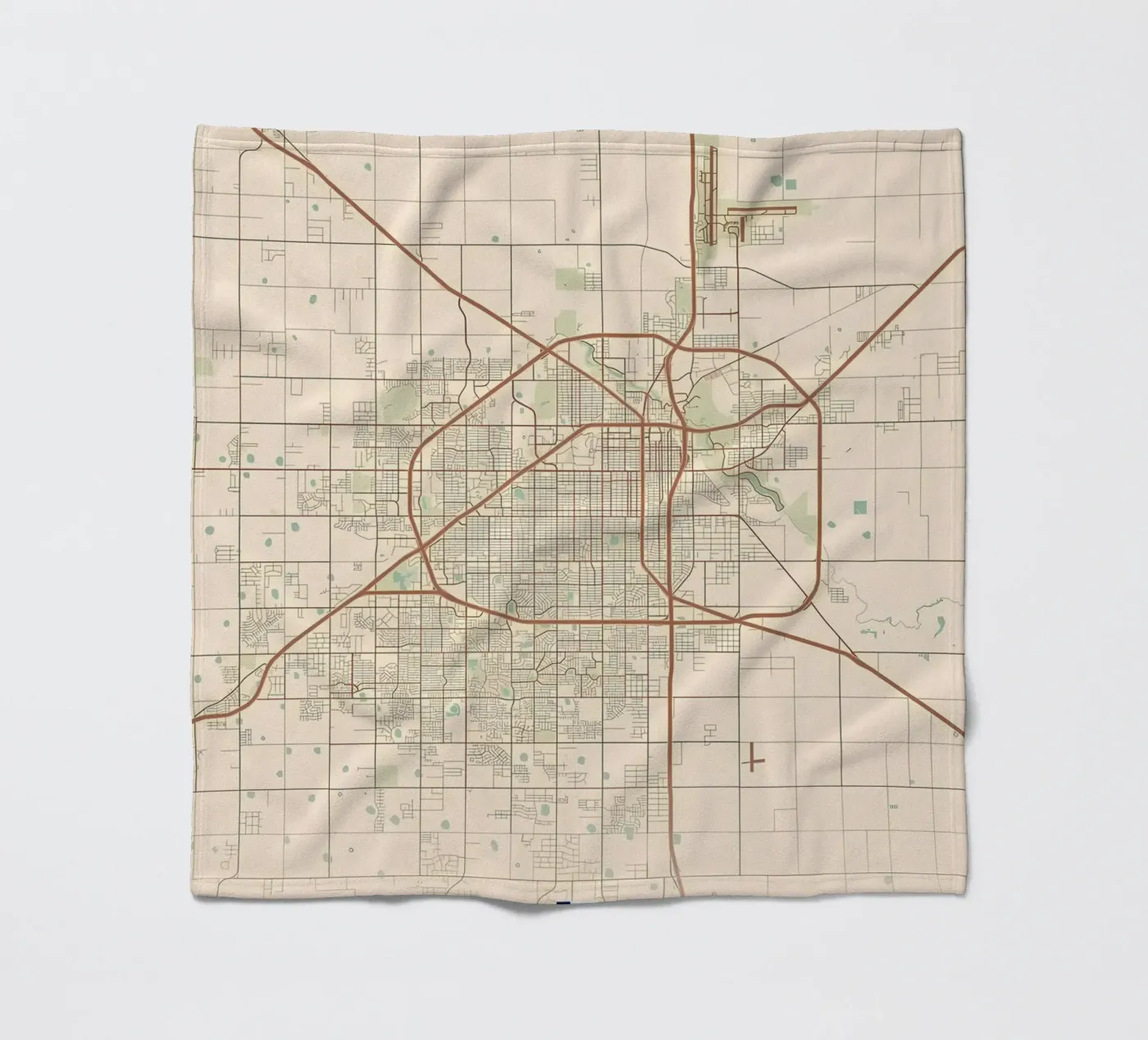 Lubbock TX fleecedeken van Jacob W MICKELSON