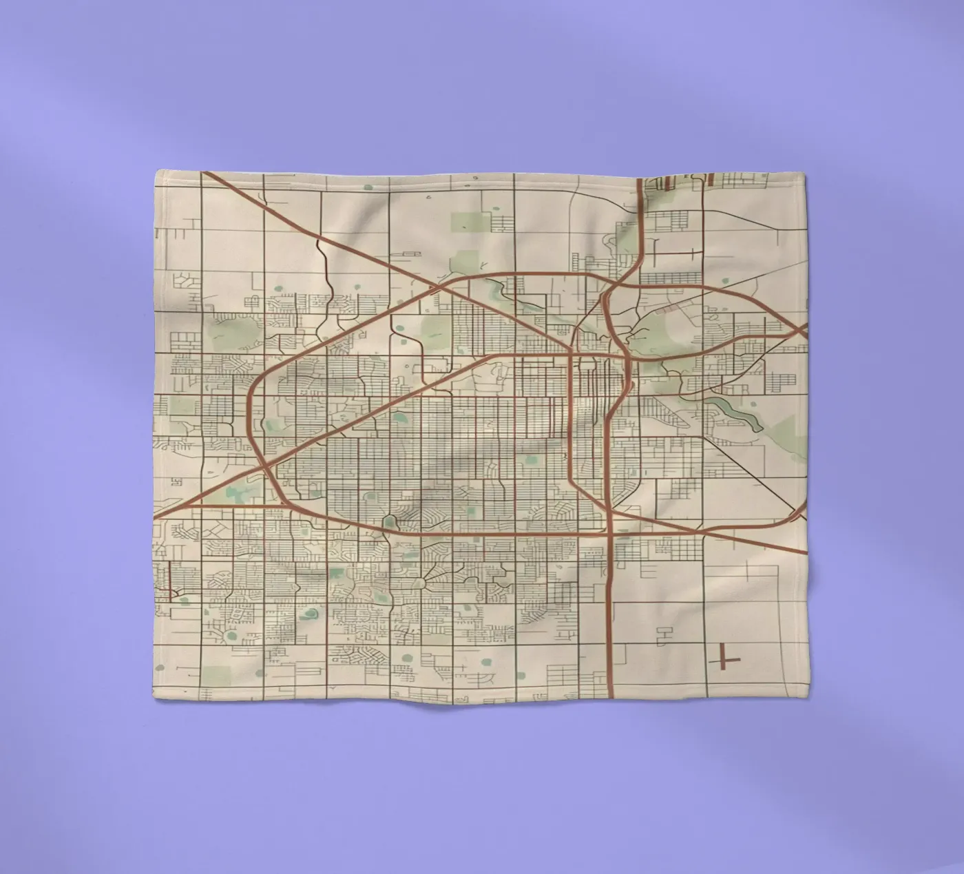 Lubbock TX fleecedeken van Jacob W MICKELSON