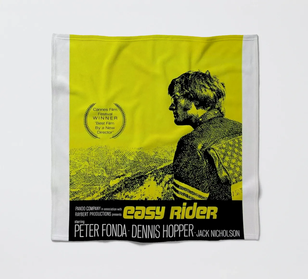 ‘Easy Rider’ Retro Movie Poster coperta in pile da Gallery Print and Art Limited