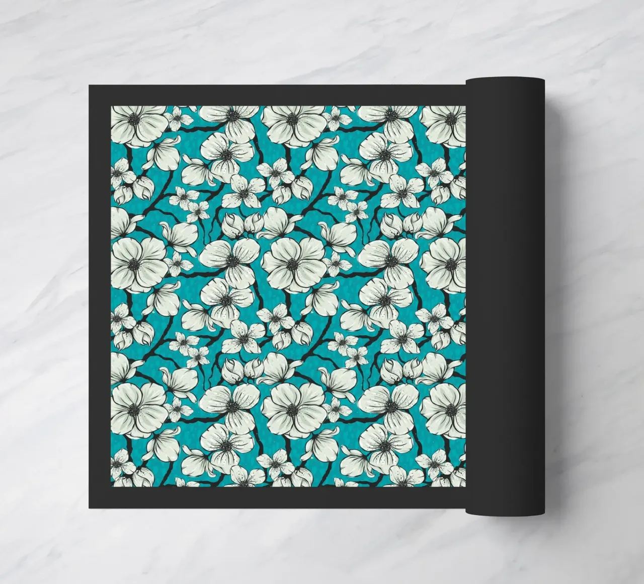 Springtime doormat by Stella-Illustrations