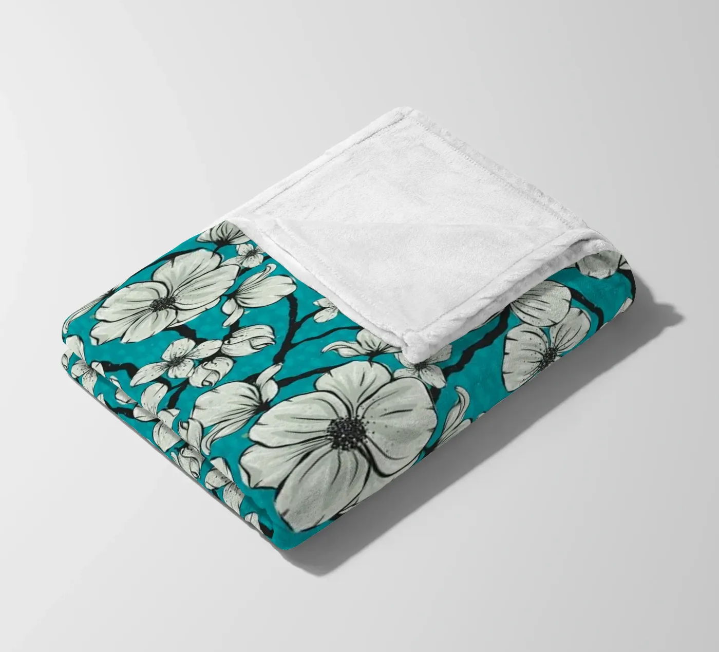 Springtime Fleecedecke von Stella-Illustrations