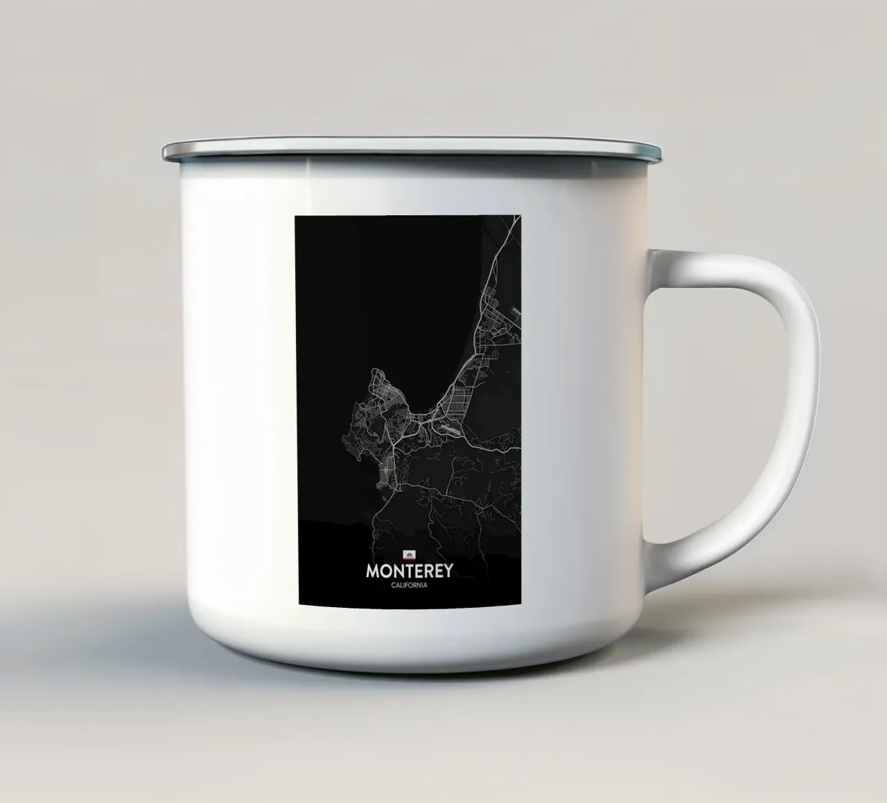 Monterey CA tazza in smalto da Jacob W MICKELSON