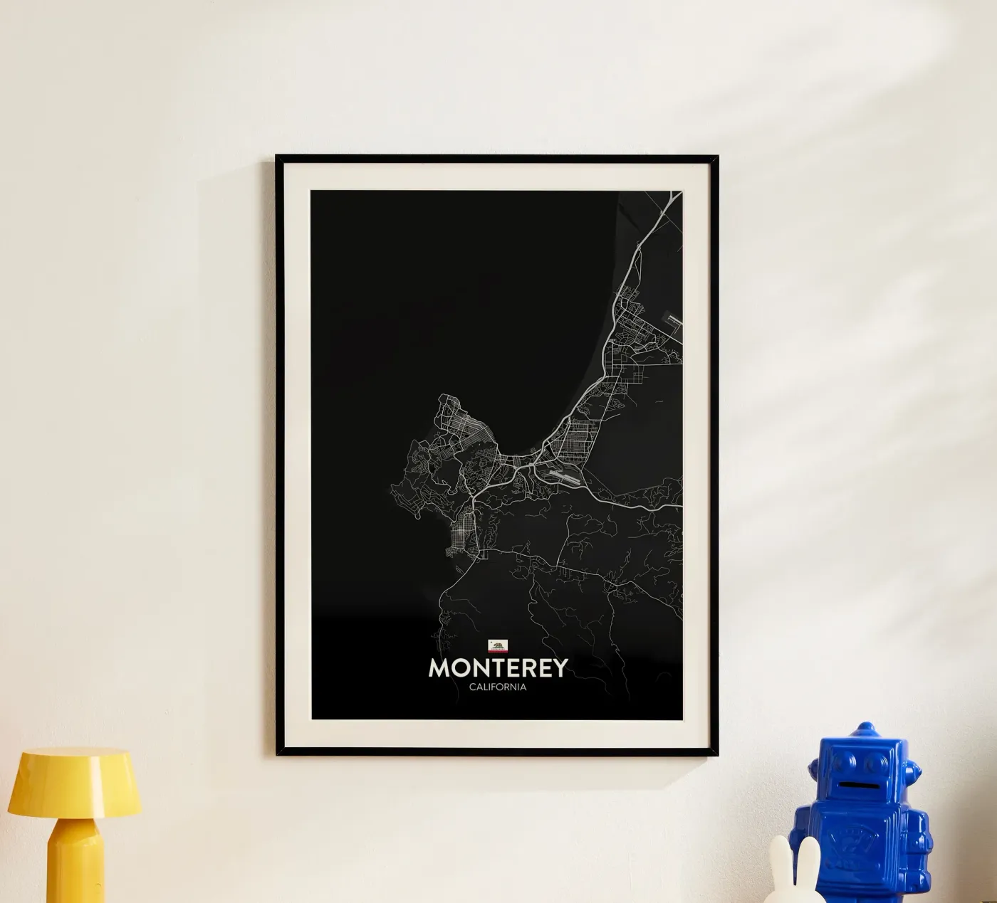 Monterey CA poster da Jacob W MICKELSON