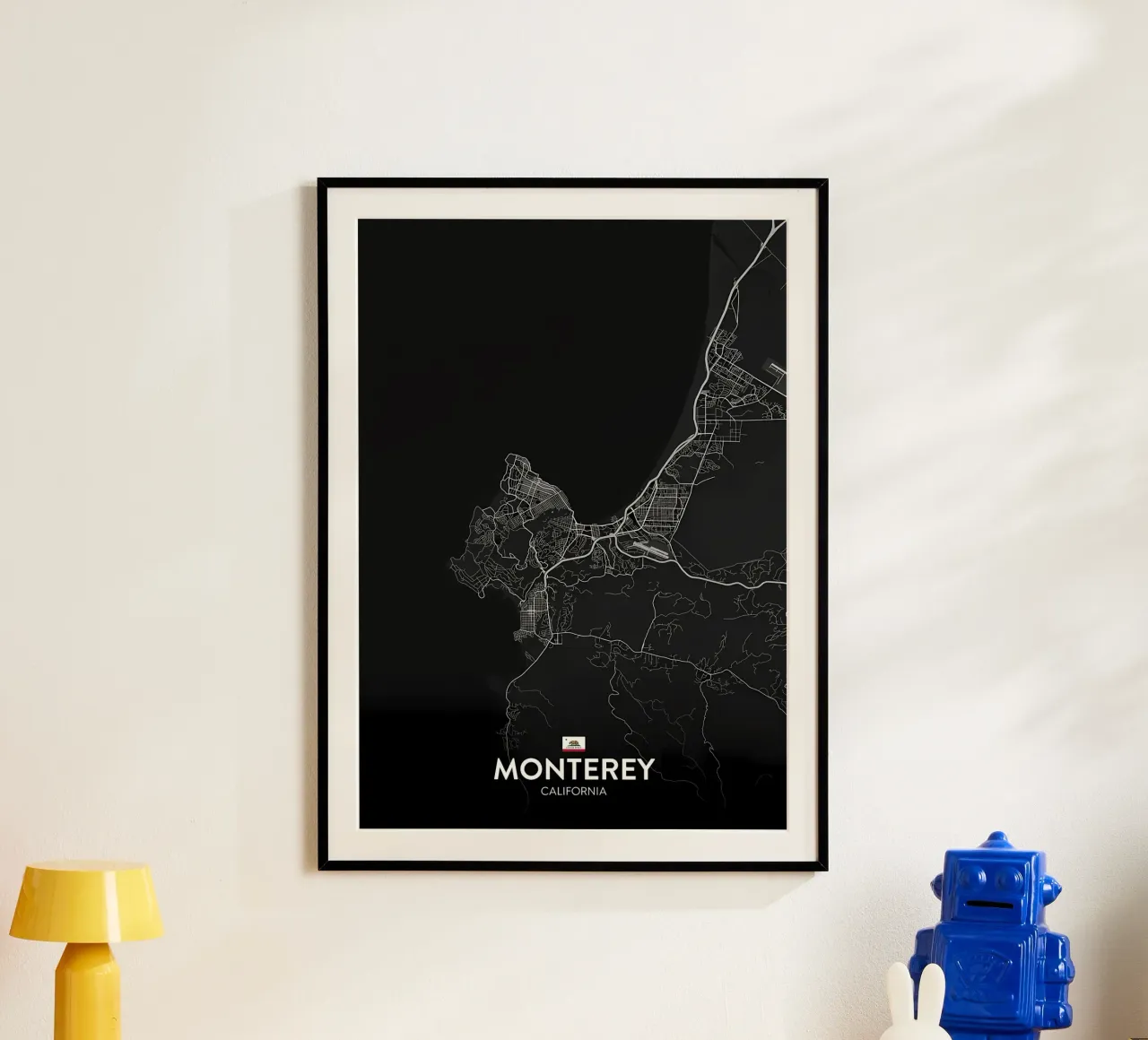 Monterey CA poster da Jacob W MICKELSON