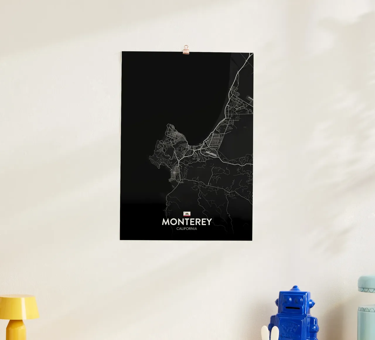 Monterey CA poster da Jacob W MICKELSON