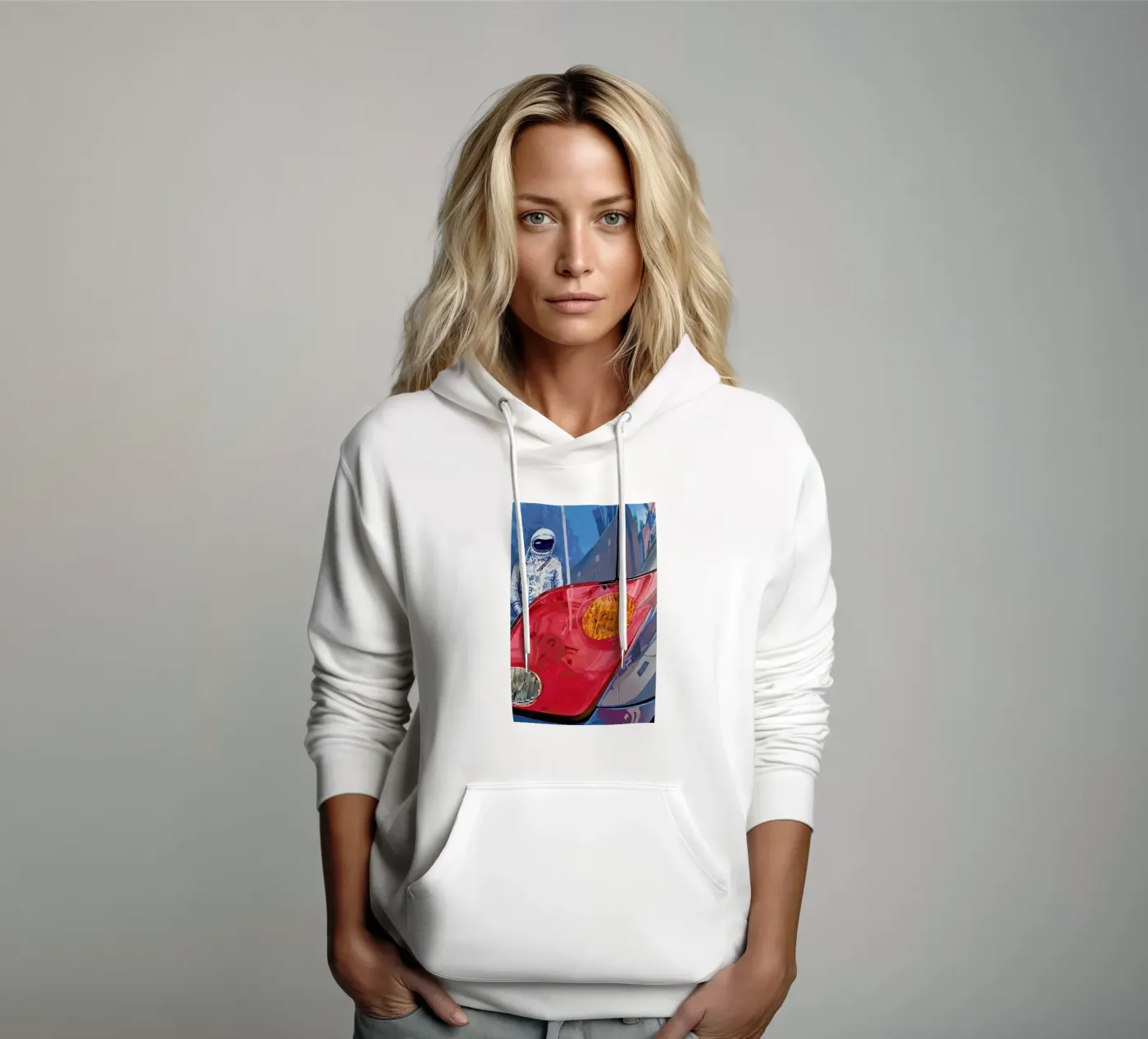 Reflection hoodie by Scott Listfield