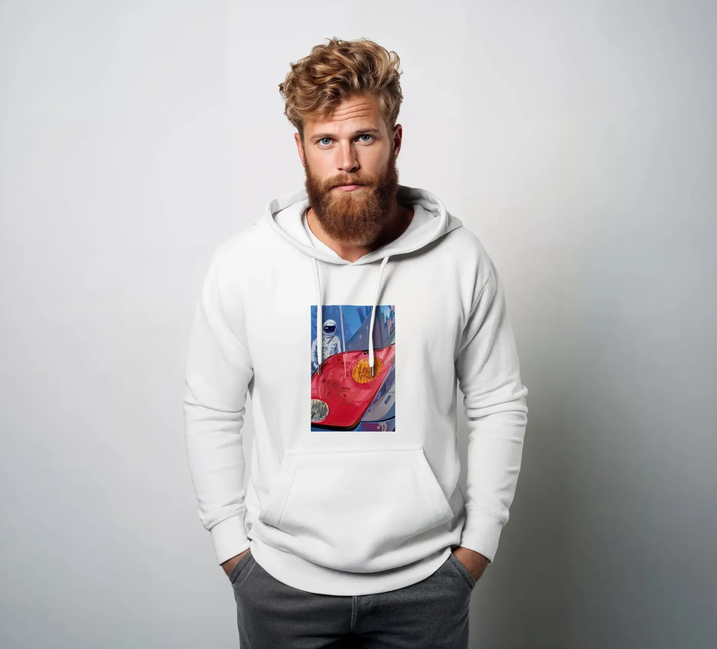 Reflection hoodie by Scott Listfield