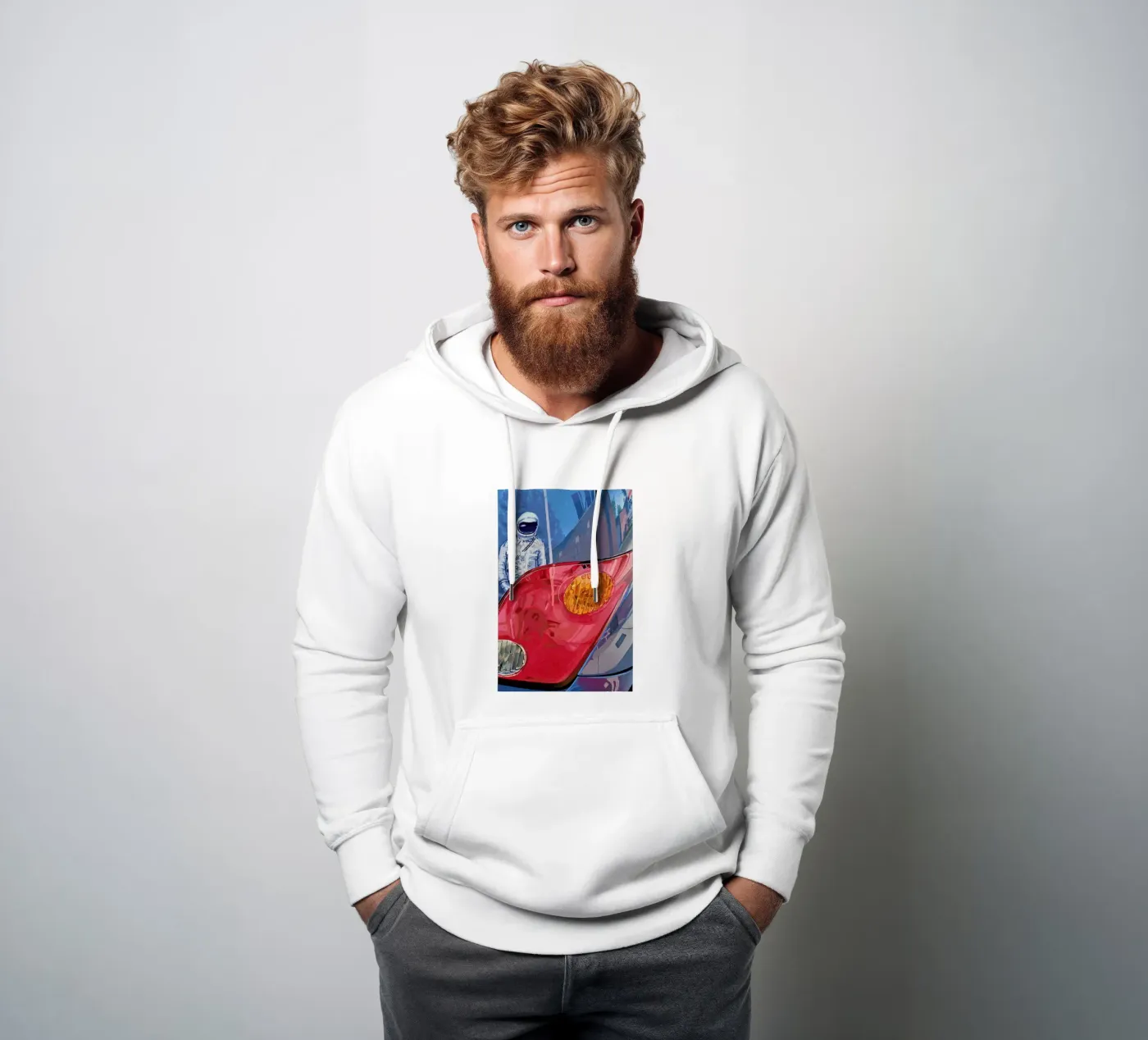 Reflection hoodie by Scott Listfield