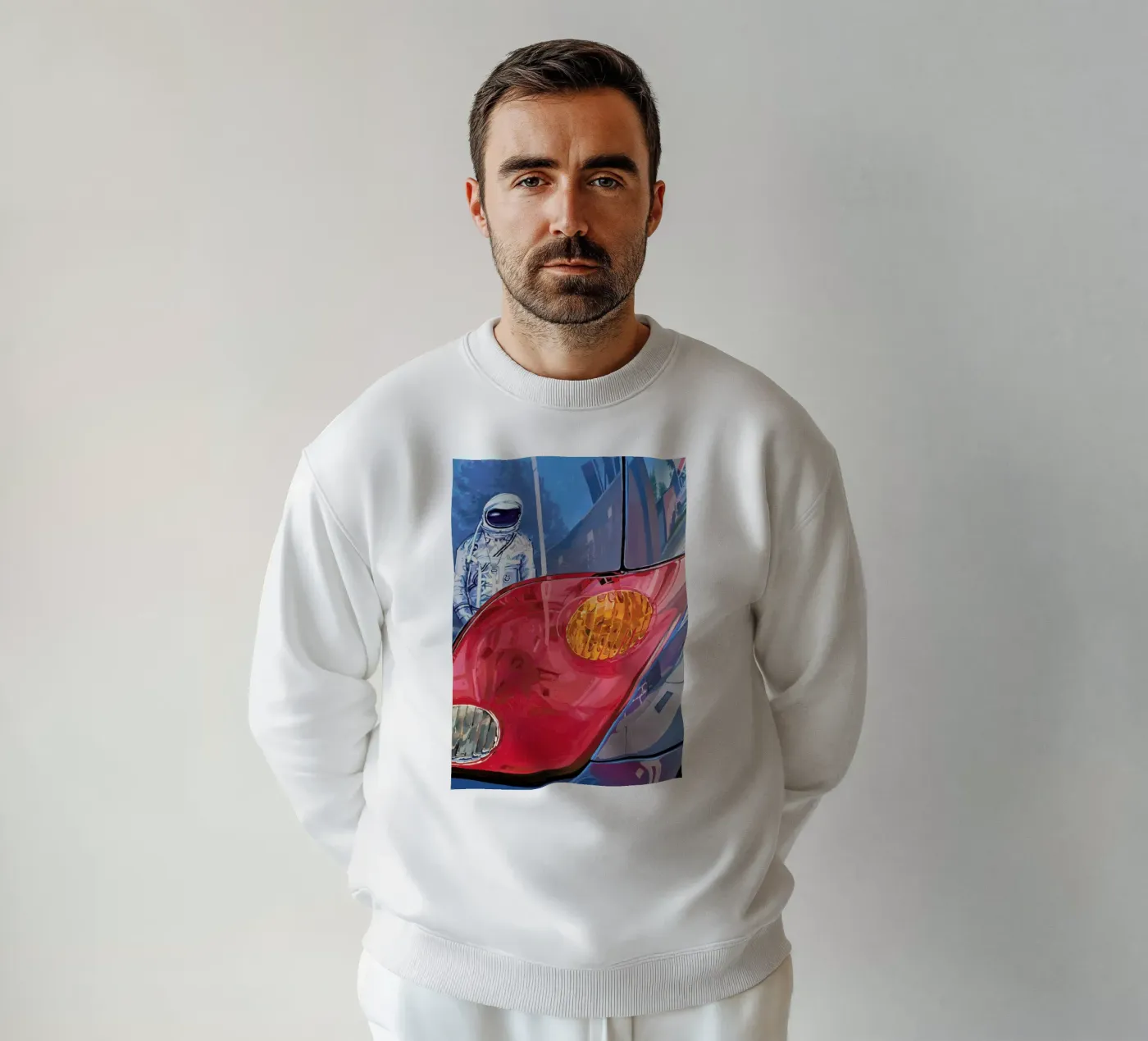 Reflection sweatshirt van Scott Listfield