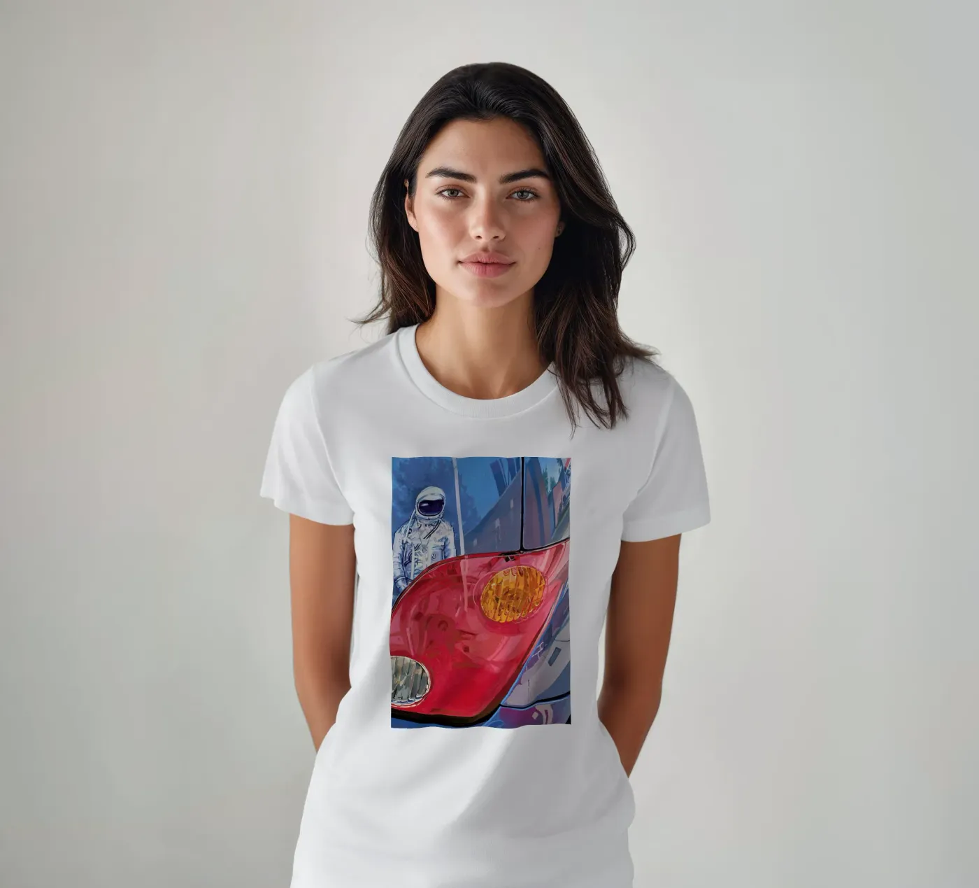 Reflection t-shirt van Scott Listfield