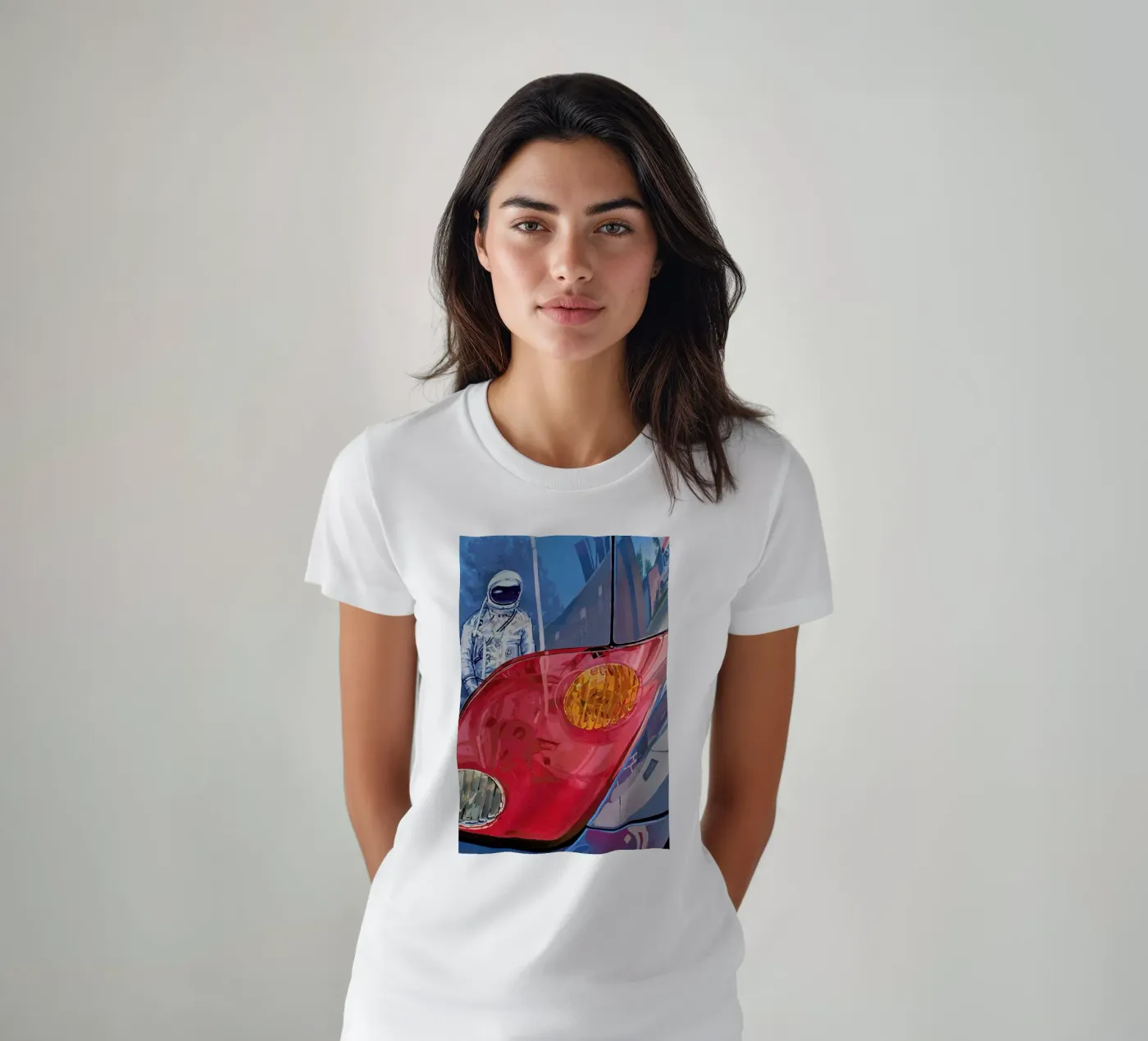 Reflection t-shirt van Scott Listfield