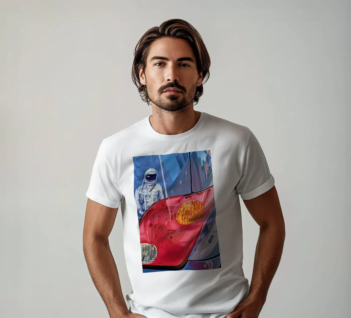 Reflection t-shirt van Scott Listfield
