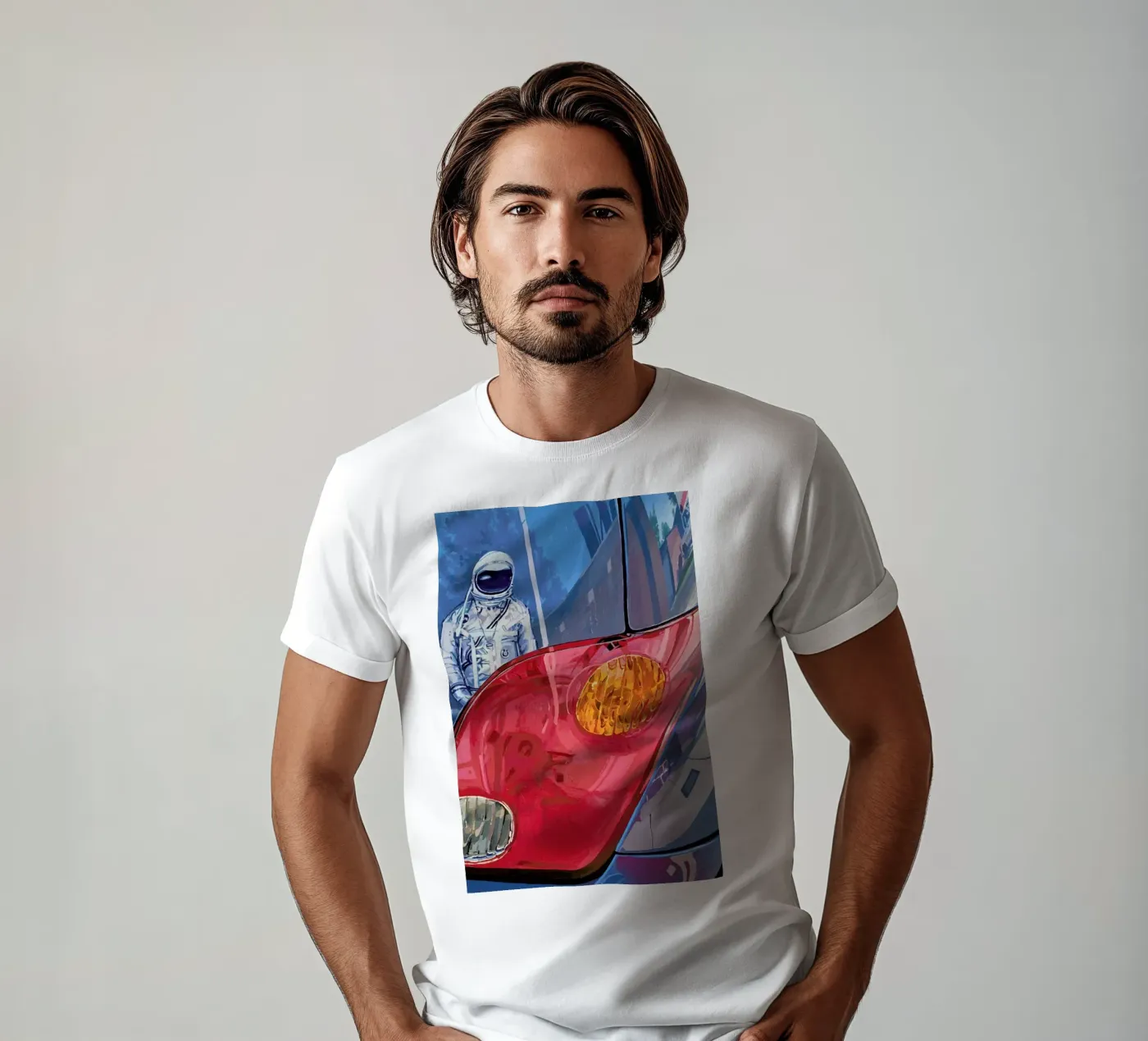 Reflection t-shirt van Scott Listfield