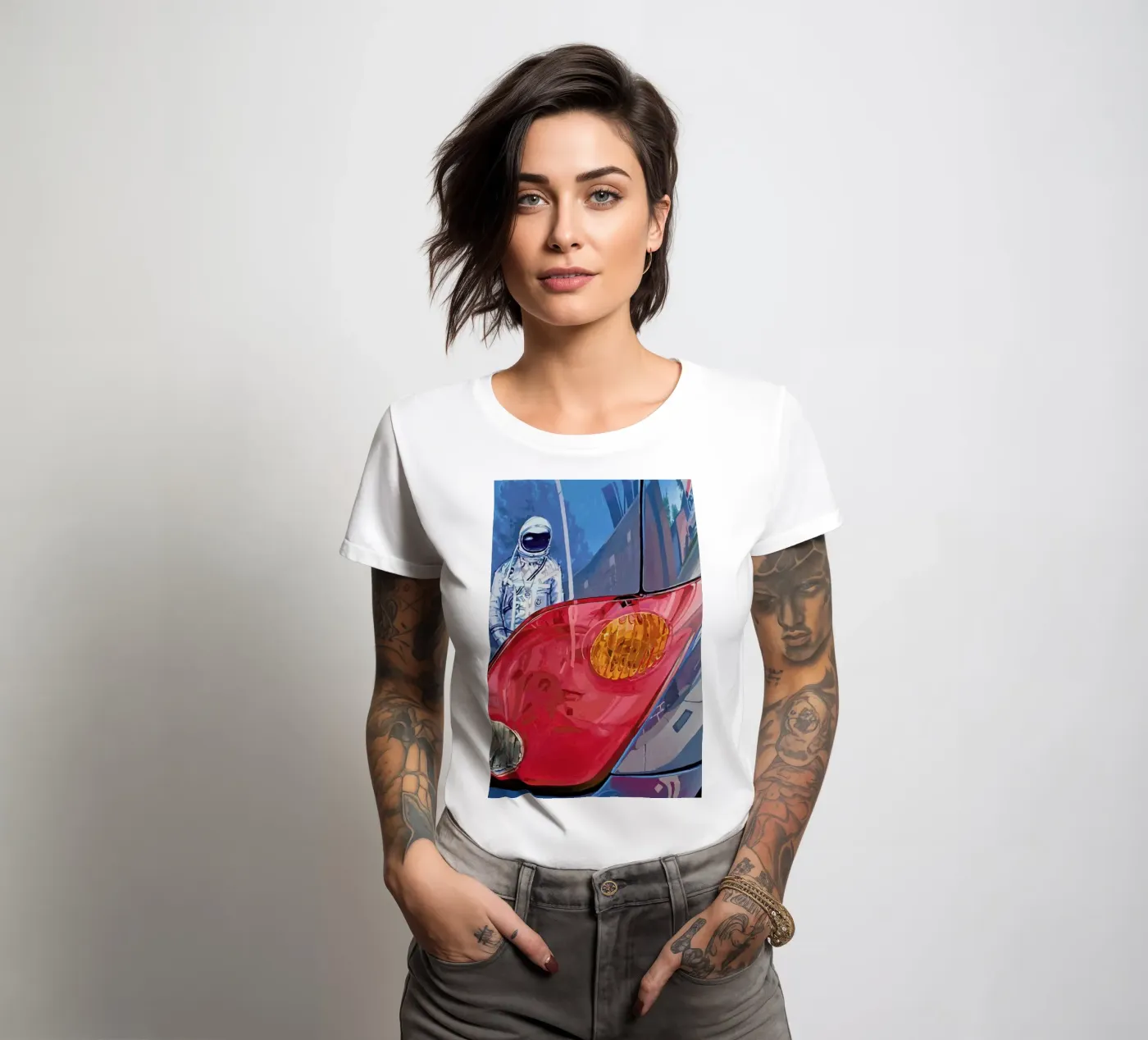Reflection t-shirt da donna da Scott Listfield