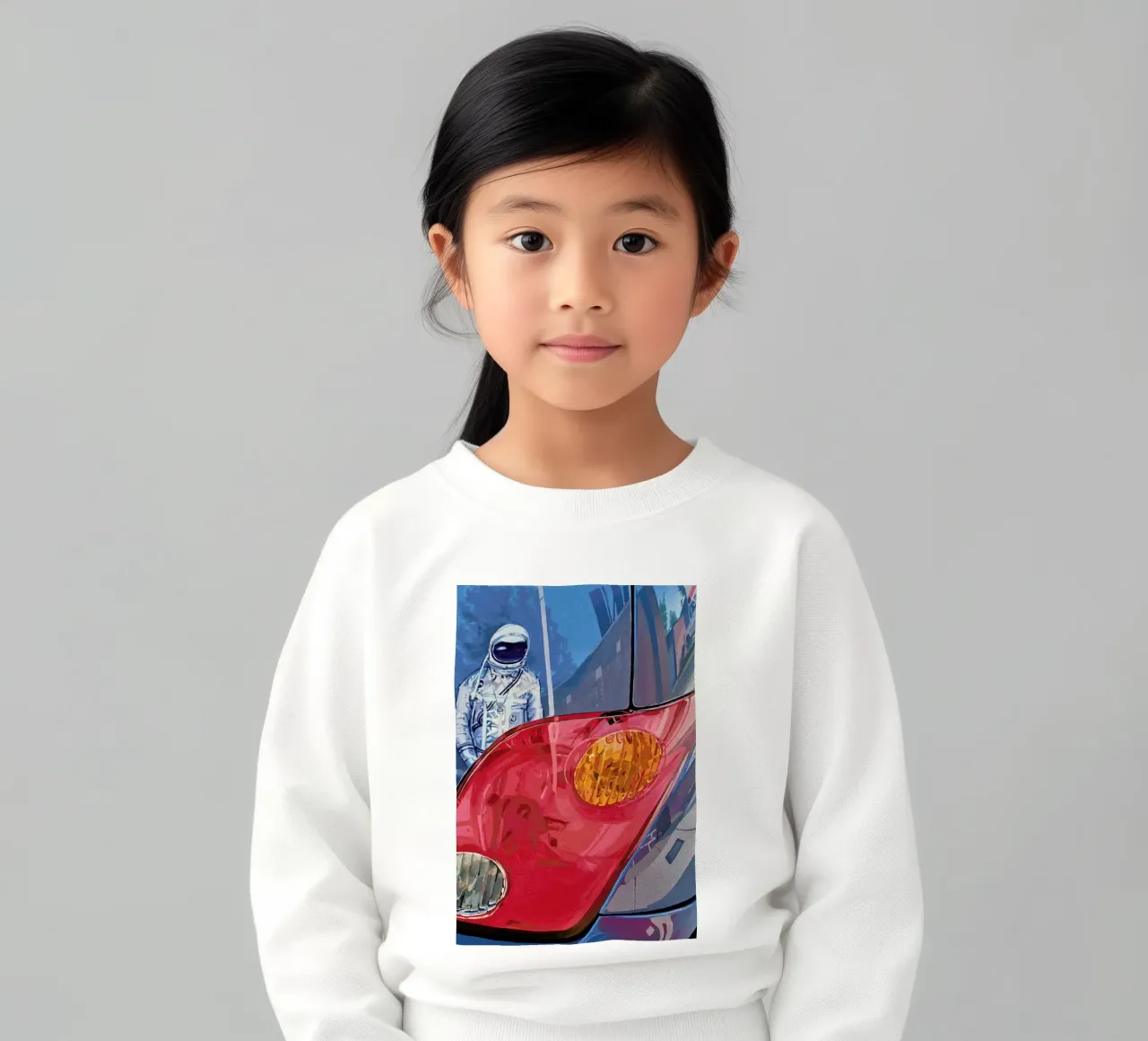 Reflection kids sweatshirt by Scott Listfield