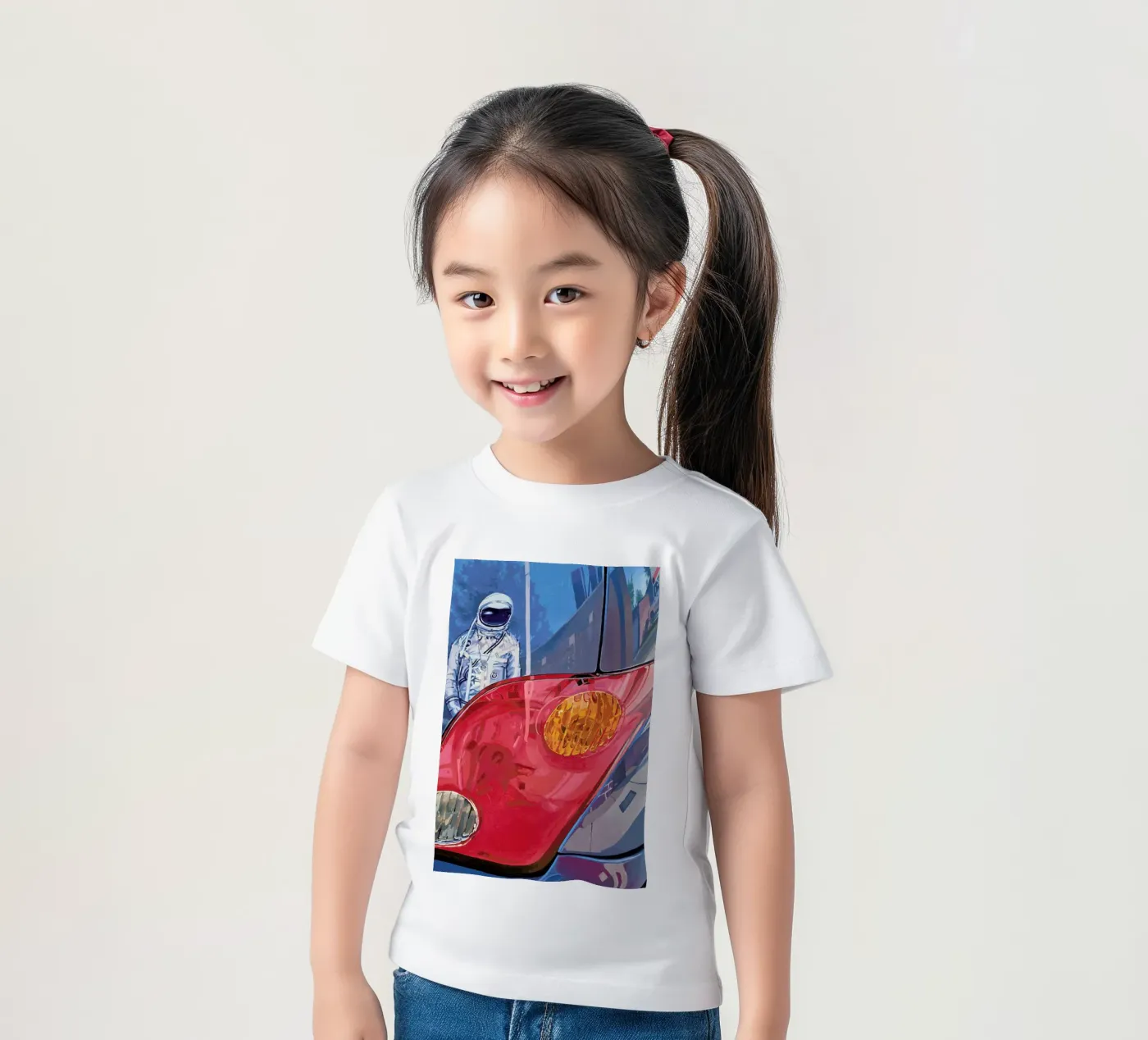 Reflection kids t-shirt by Scott Listfield