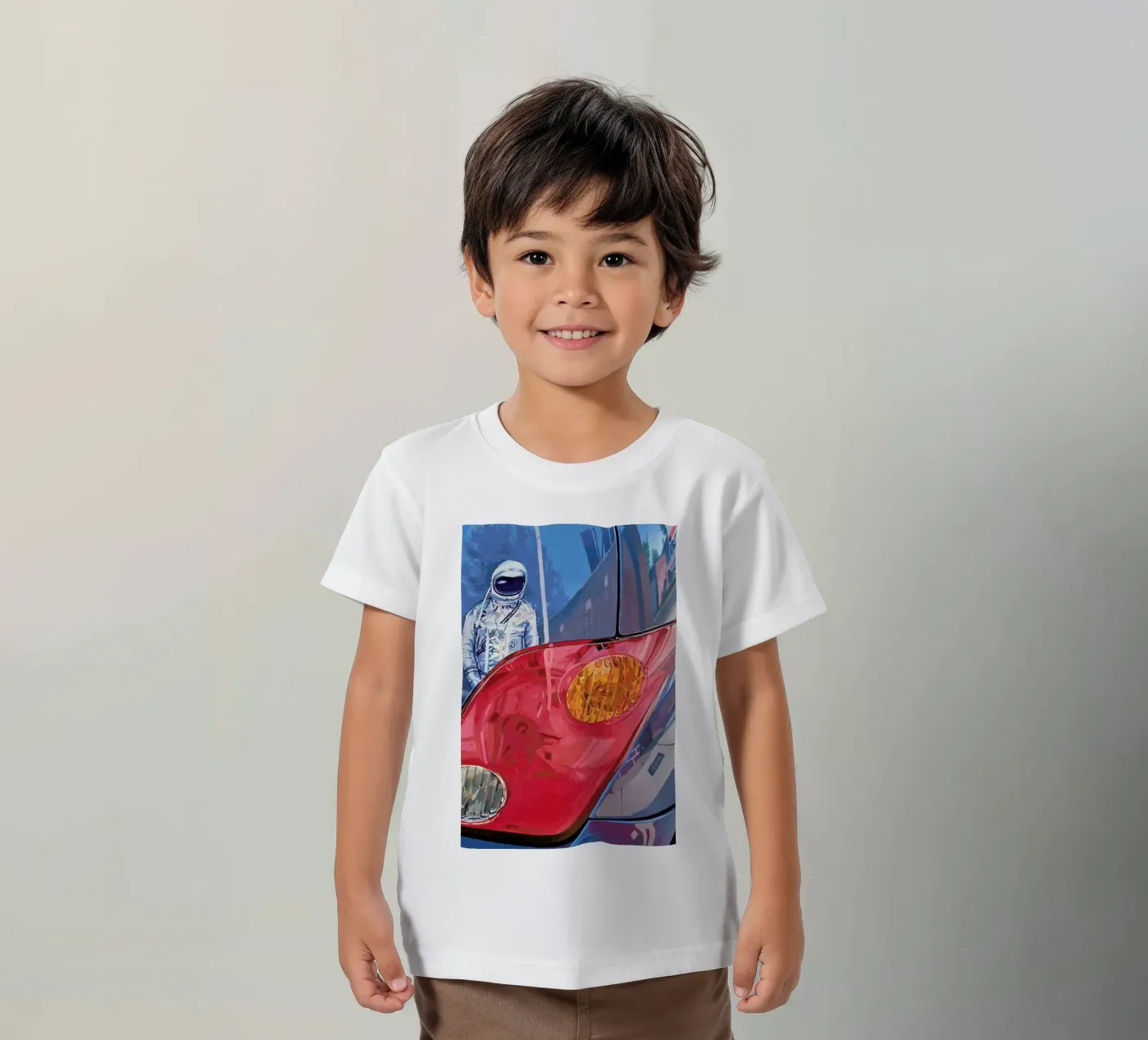 Reflection kids t-shirt by Scott Listfield