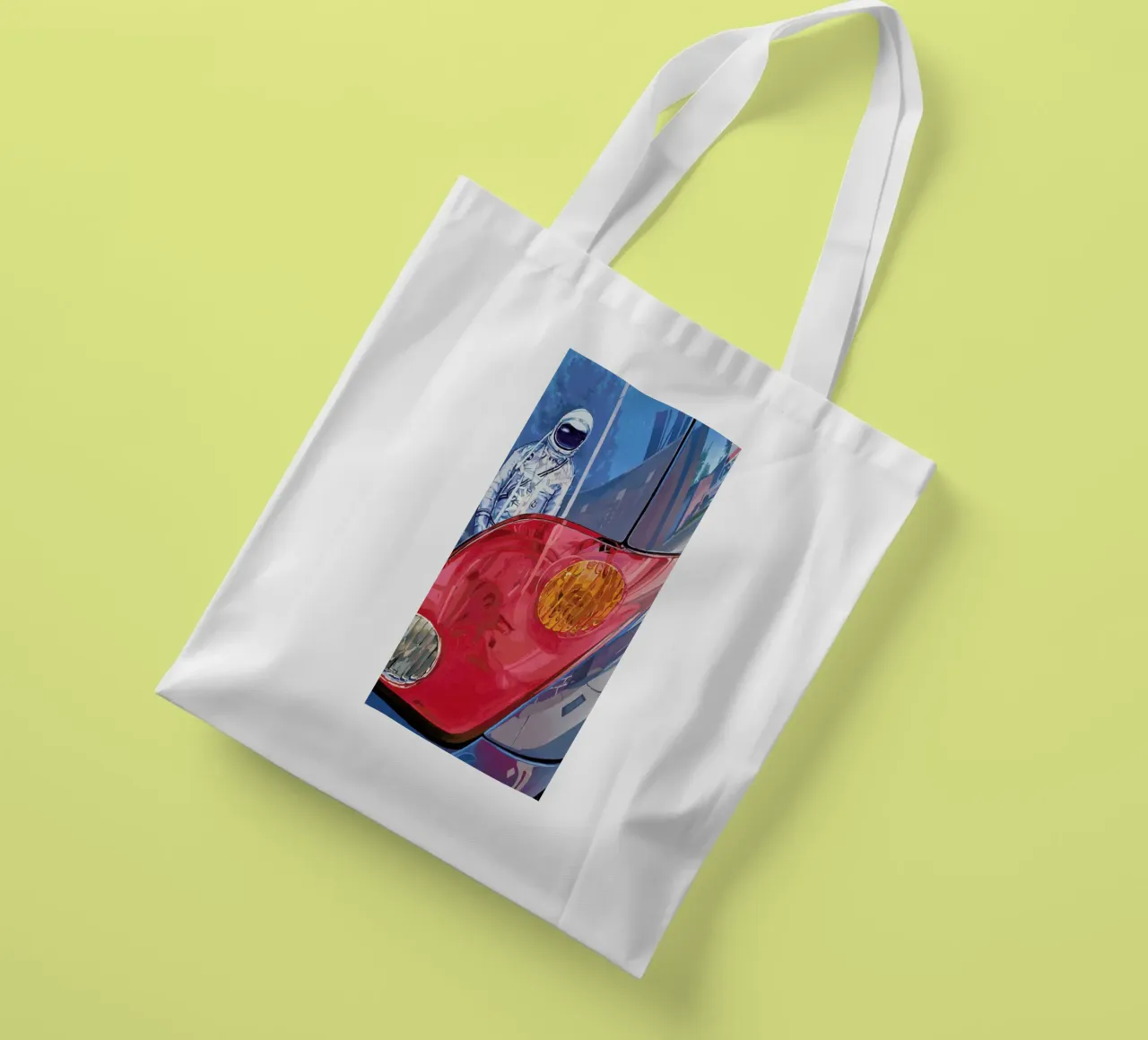 Reflection tote bag by Scott Listfield