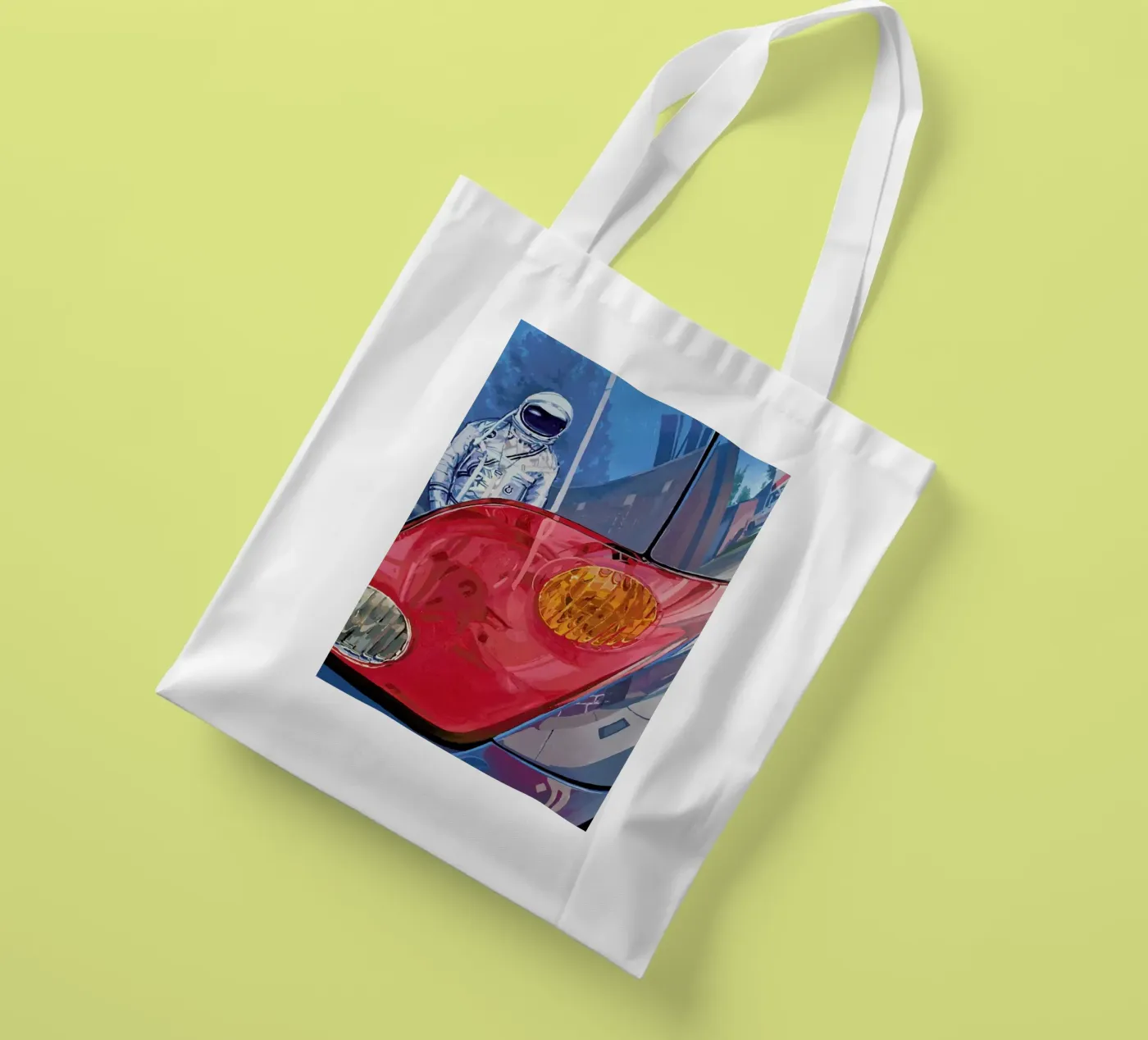 Reflection tote bag by Scott Listfield
