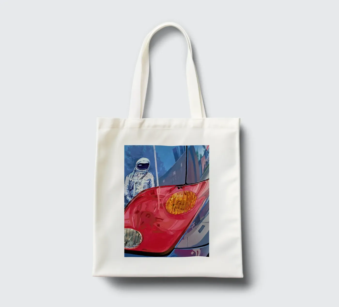 Reflection tote bag by Scott Listfield
