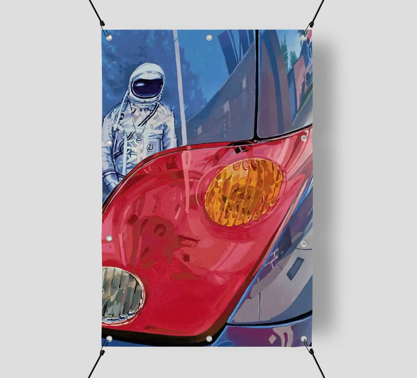 Reflection bâche pvc de Scott Listfield