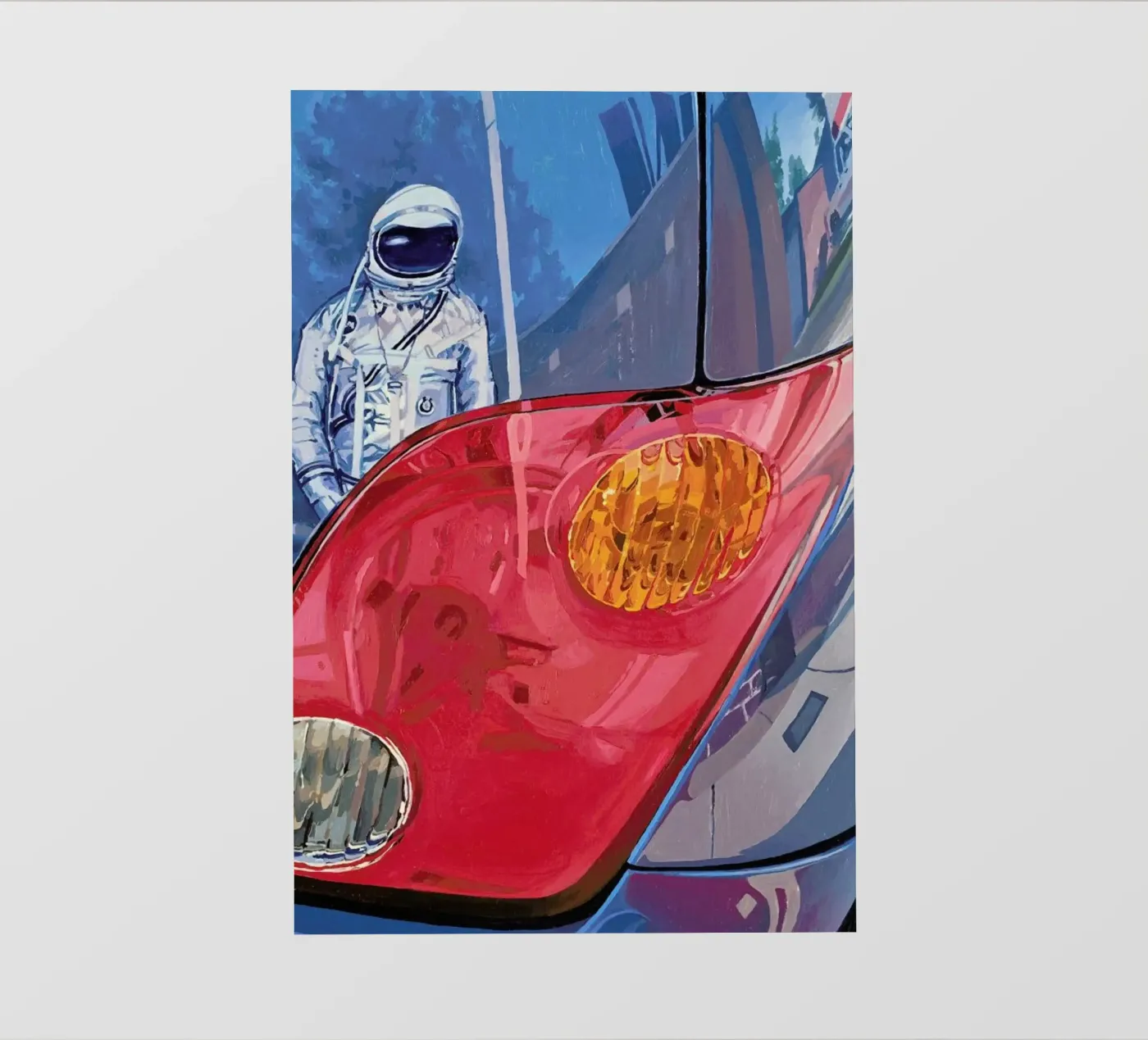 Reflection bâche pvc de Scott Listfield