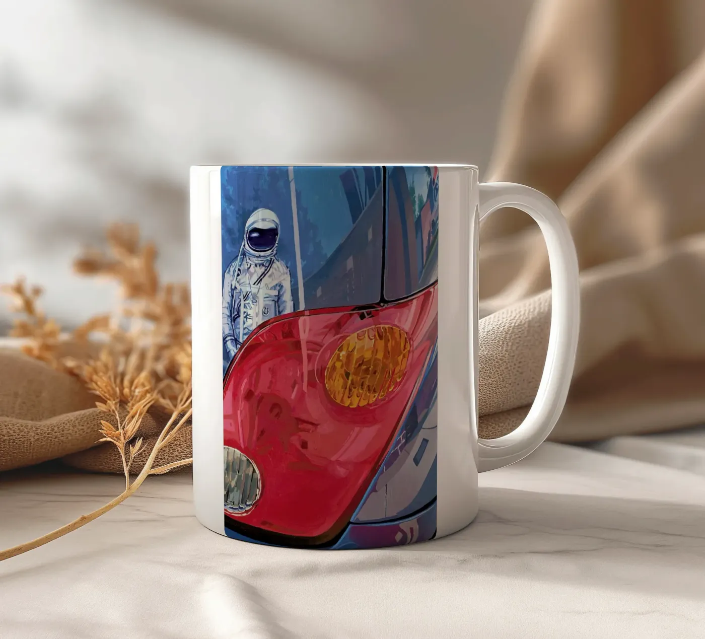 Reflection ceramic mug by Scott Listfield