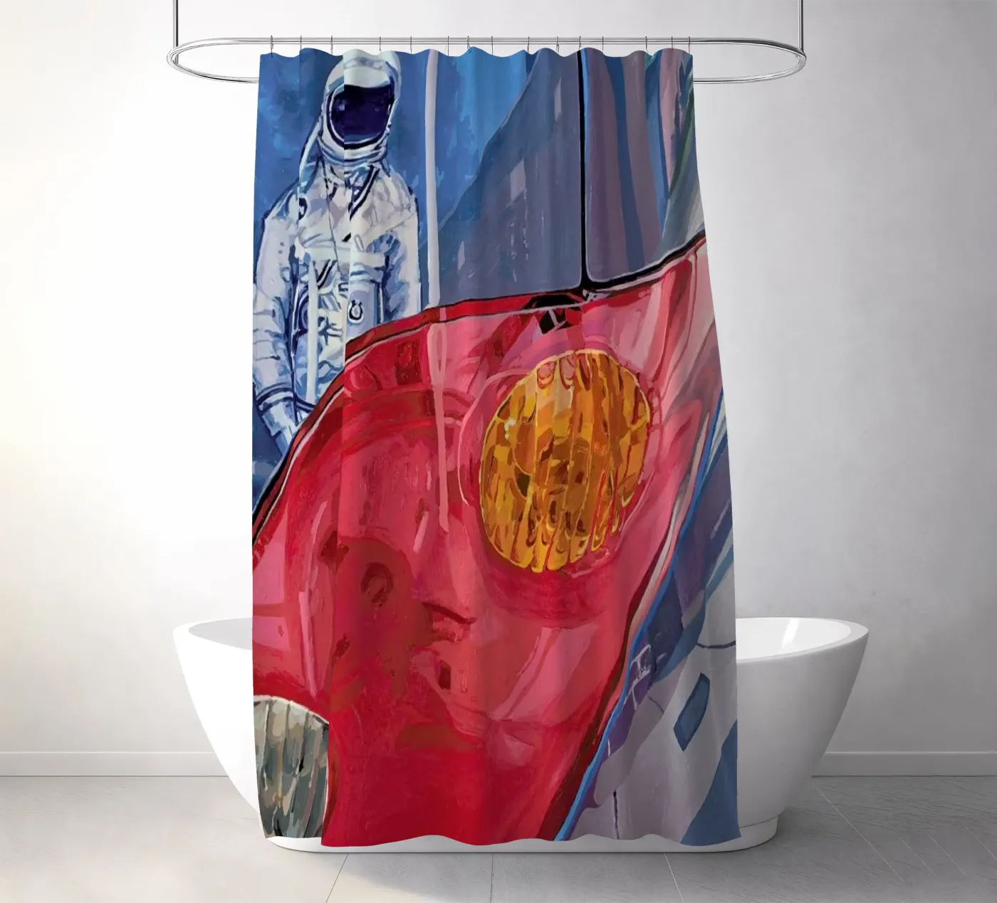 Reflection douchegordijn van Scott Listfield