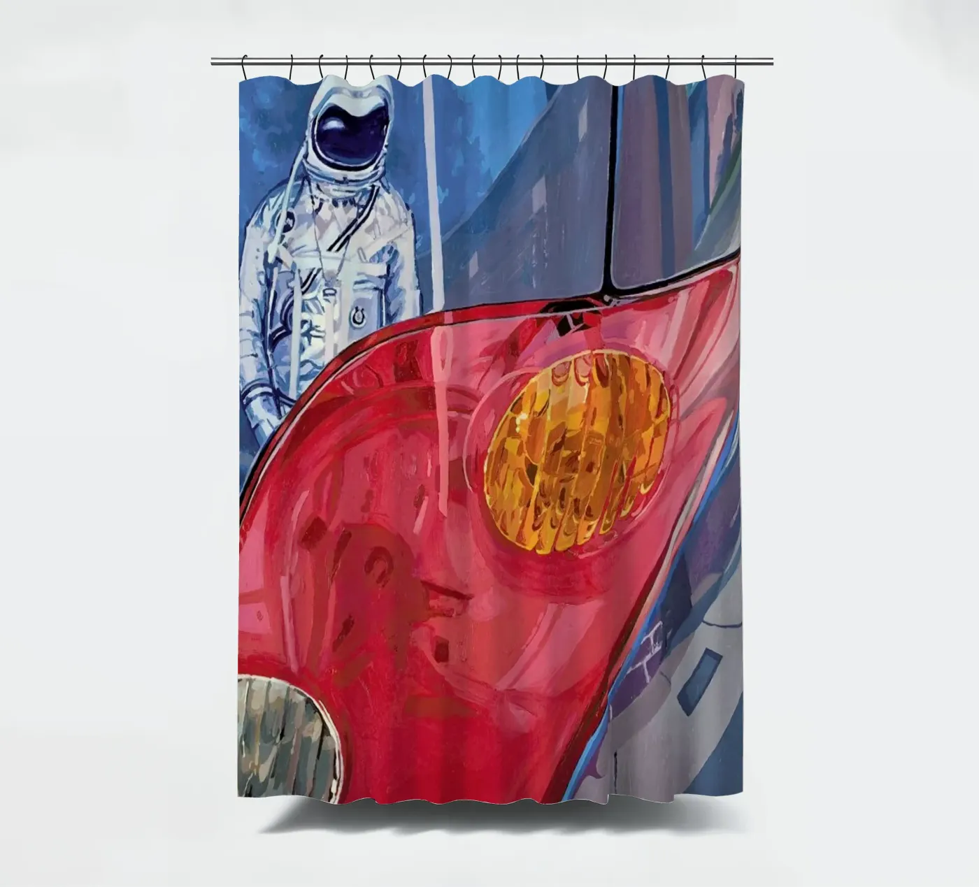 Reflection douchegordijn van Scott Listfield