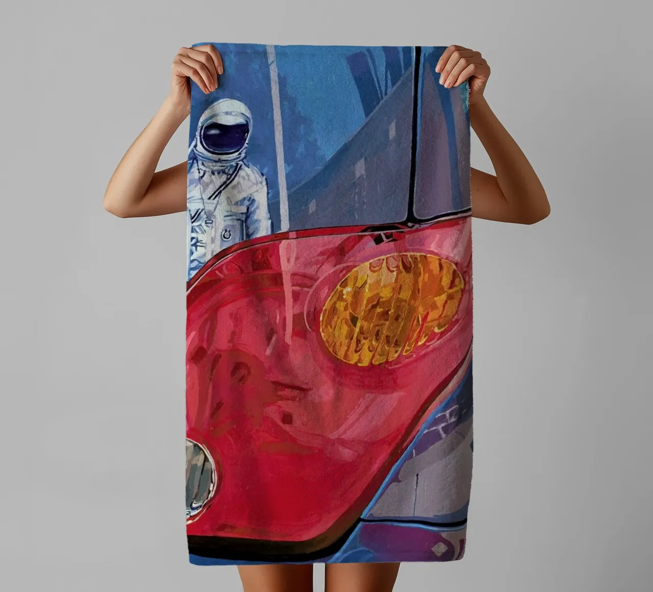 Reflection towel by Scott Listfield