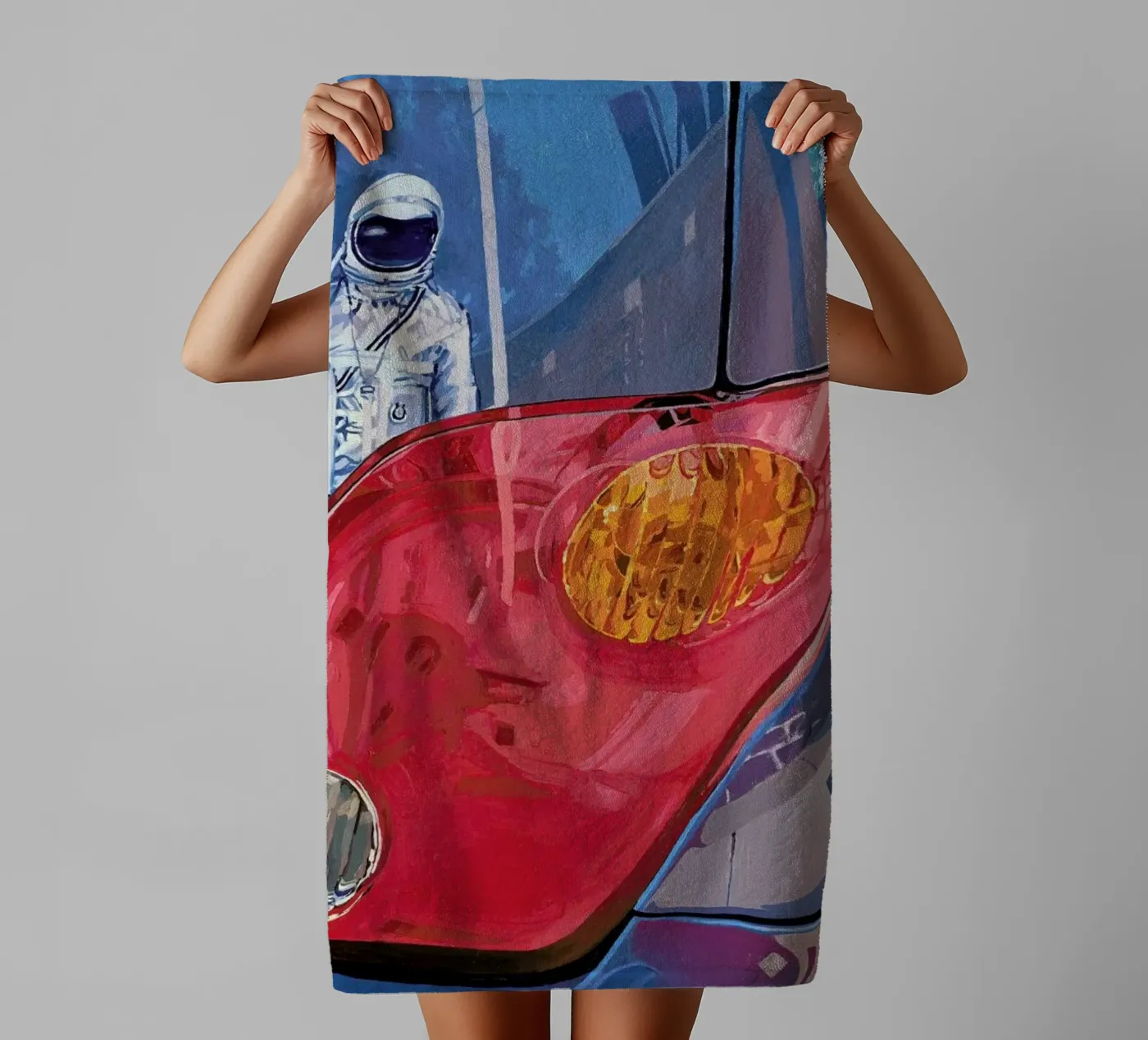 Reflection towel by Scott Listfield