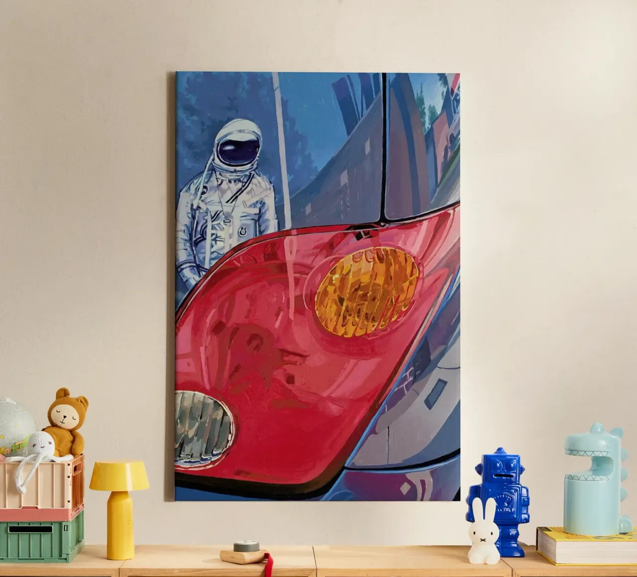 Reflection canvas van Scott Listfield