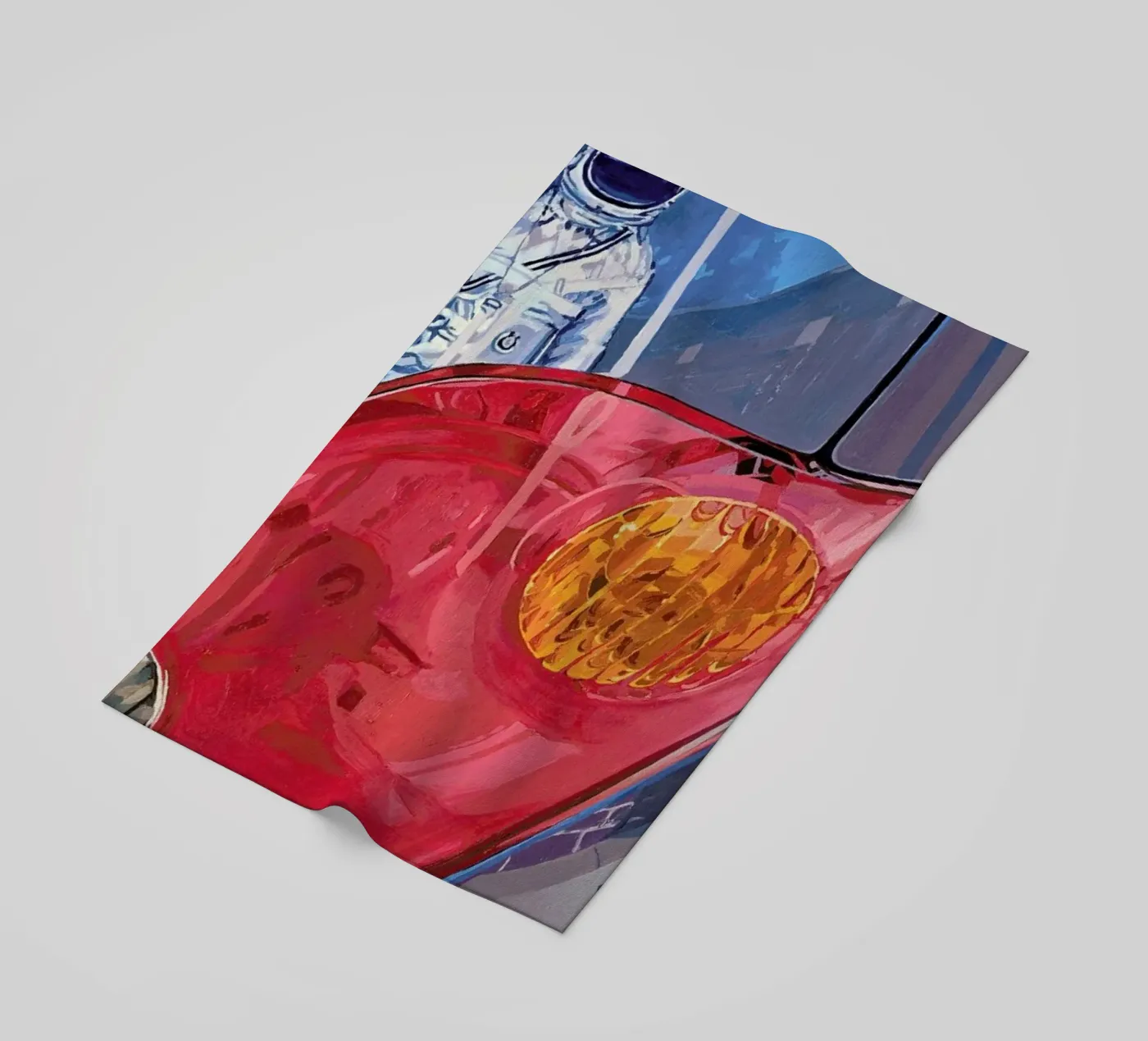 Reflection Strandtuch von Scott Listfield