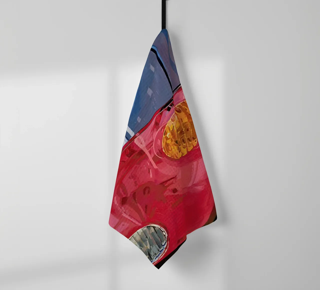 Reflection tea towel by Scott Listfield