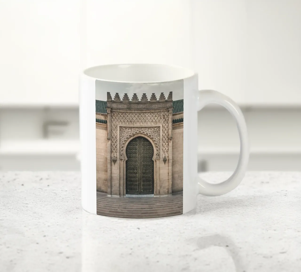 Mania Landscapes Raw 19 Rabat (Morocco) tazza in ceramica da Mania Print Collection