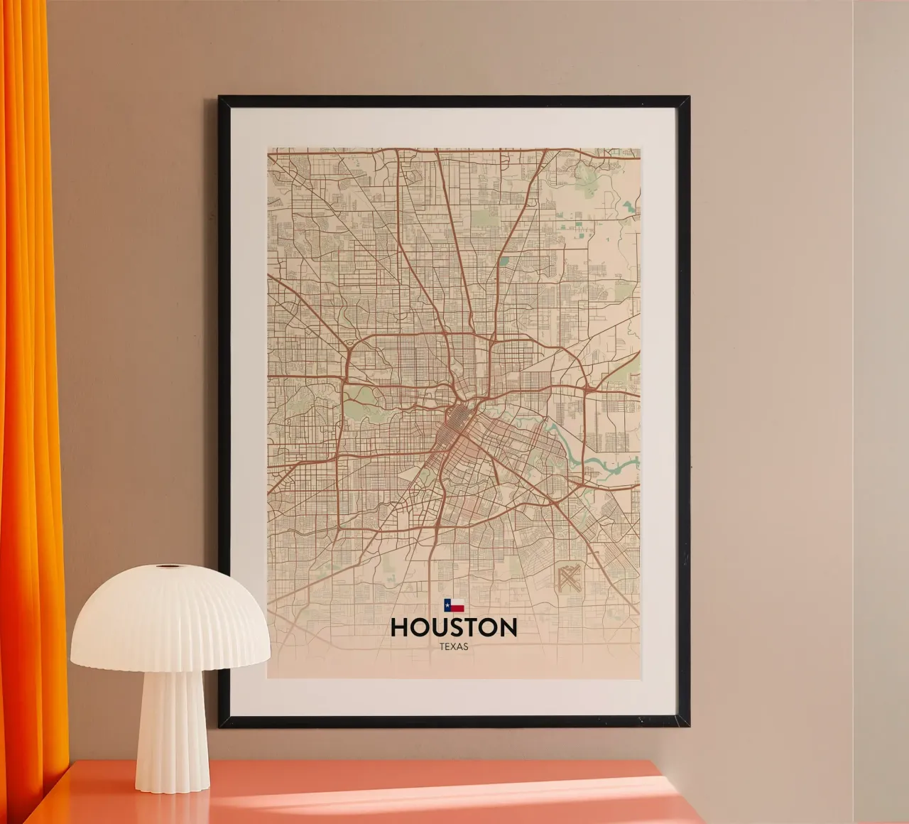 Houston TX poster da Jacob W MICKELSON