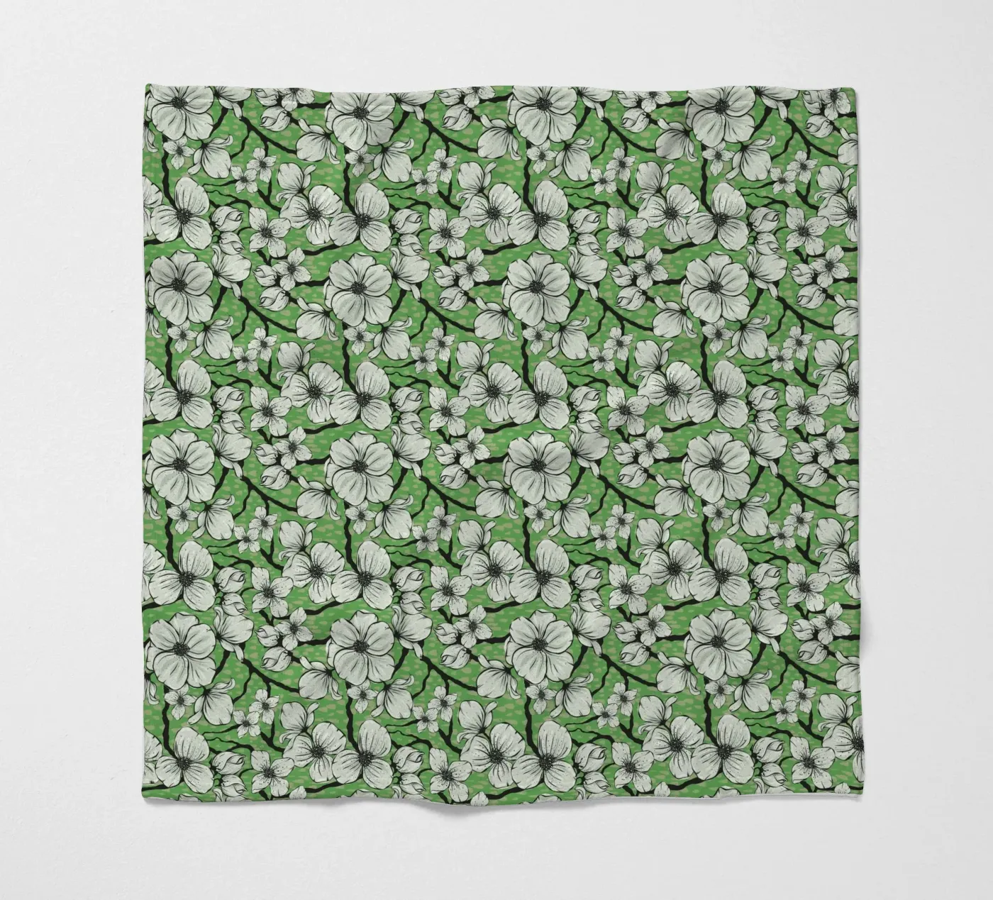 Springtime fleece blanket by Stella-Illustrations