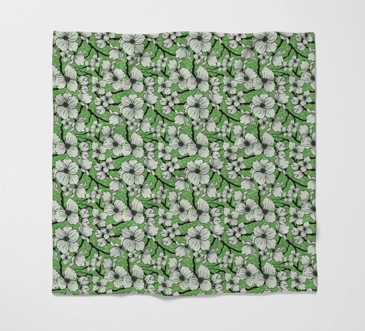 Springtime fleece blanket by Stella-Illustrations
