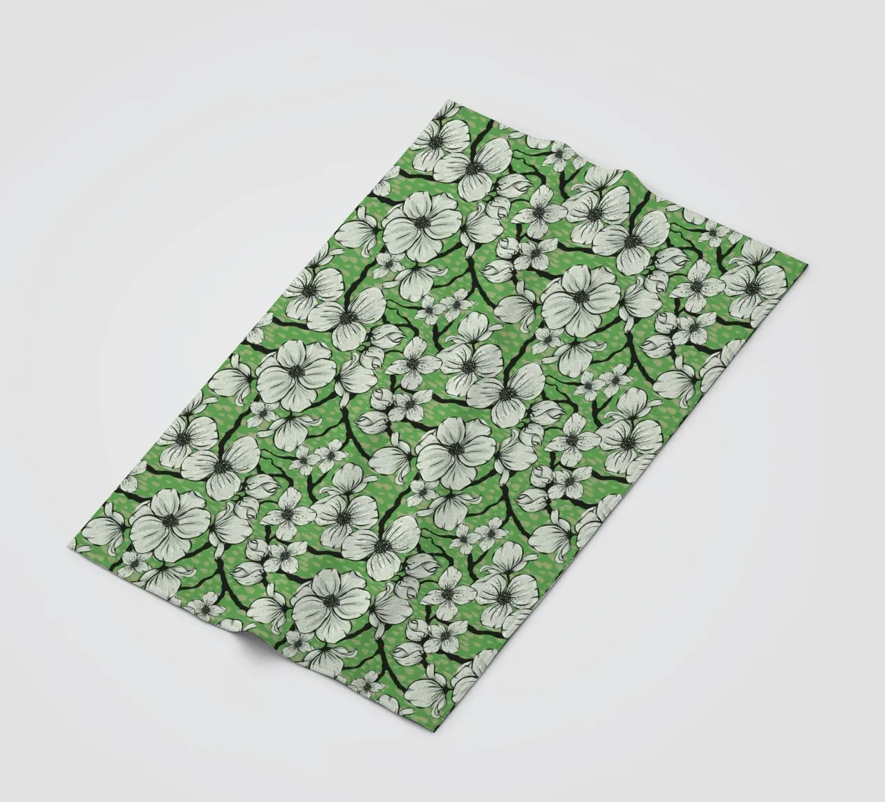 Springtime fleece blanket by Stella-Illustrations
