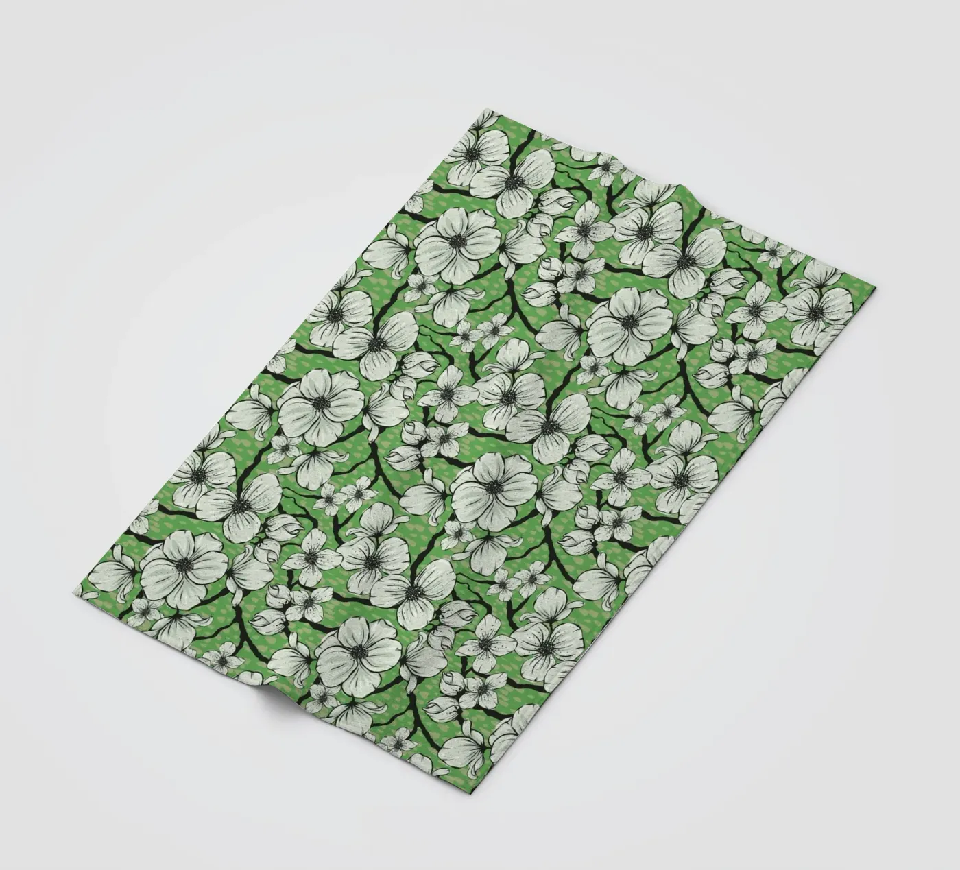 Springtime fleece blanket by Stella-Illustrations