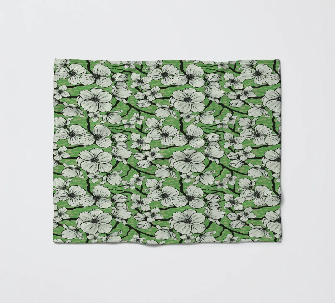 Springtime fleece blanket by Stella-Illustrations