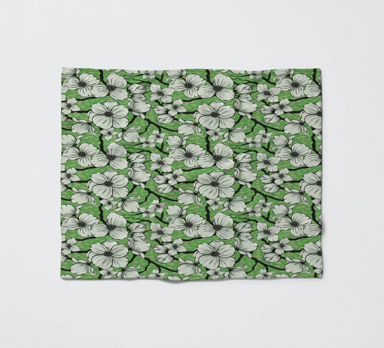 Springtime fleece blanket by Stella-Illustrations